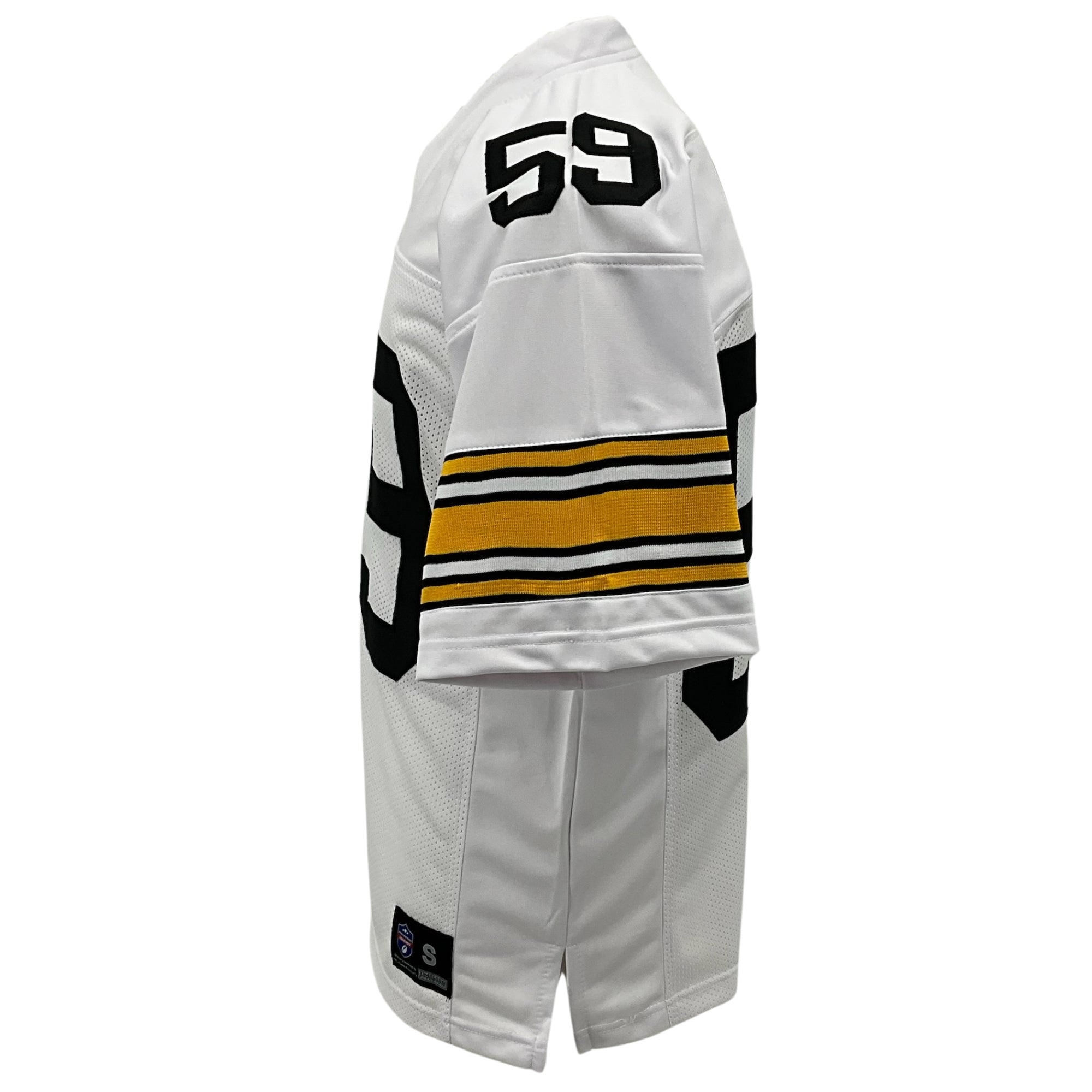 Jack Ham Jersey Old Number White Pittsburgh | S-5XL Unsigned Custom Sewn Stitch