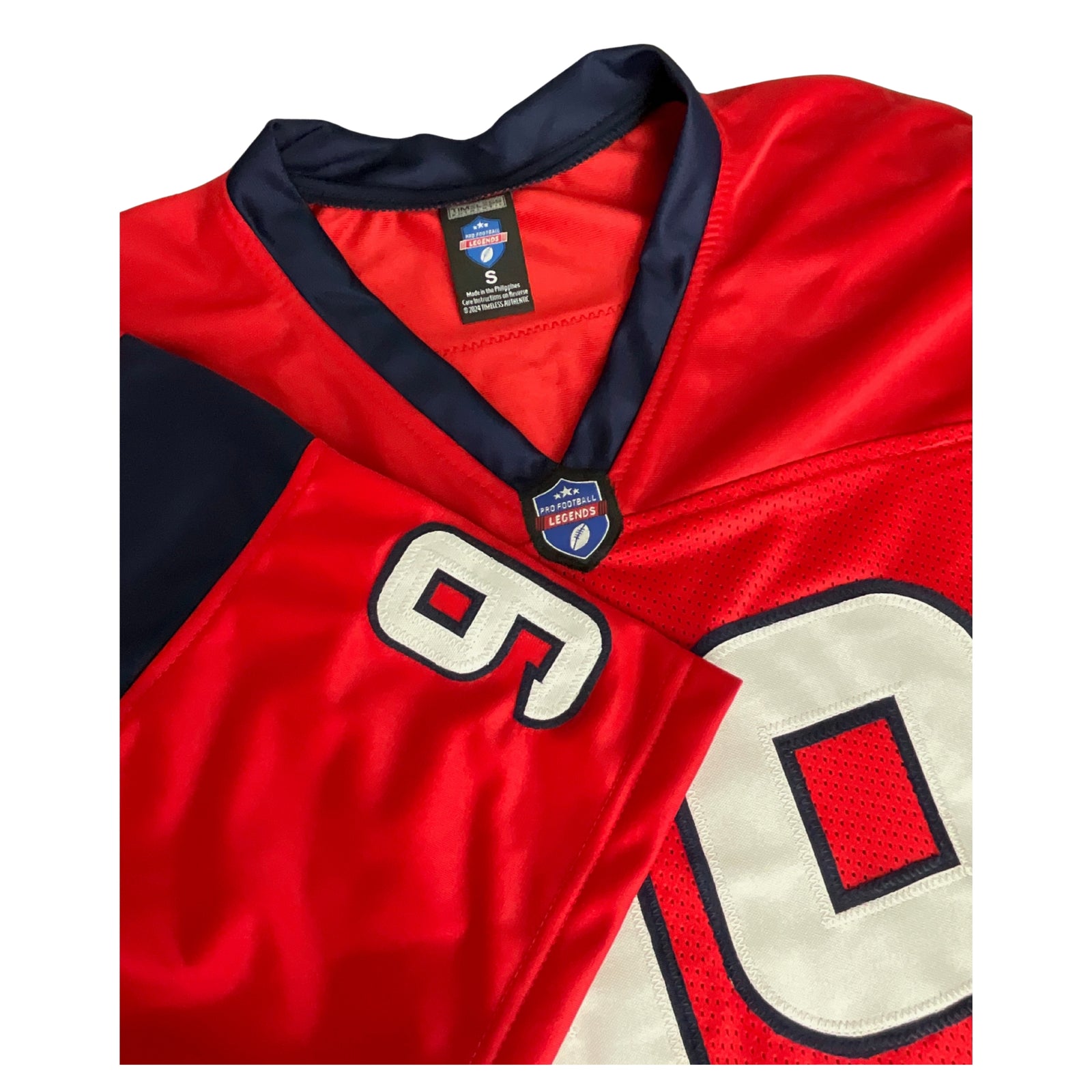 JJ J. J. Watt Jersey Red Houston | Unisex Adult Sizes S-5XL Unsigned Custom Sewn Stitch