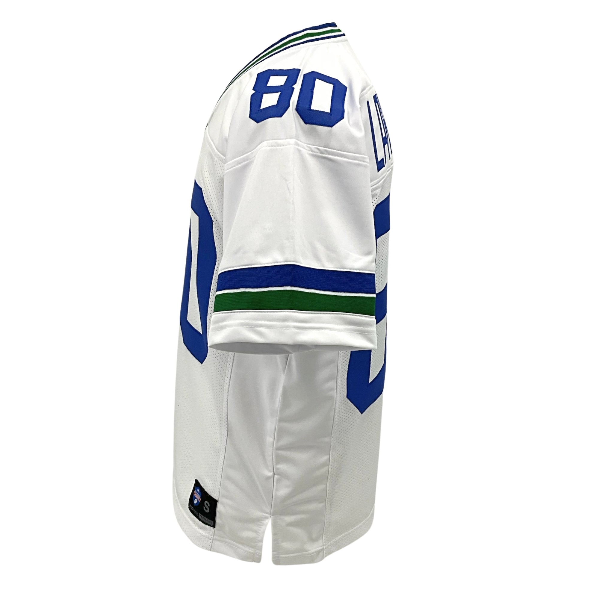 Steve Largent Jersey White Seattle | S-5XL Unsigned Custom Sewn Stitched