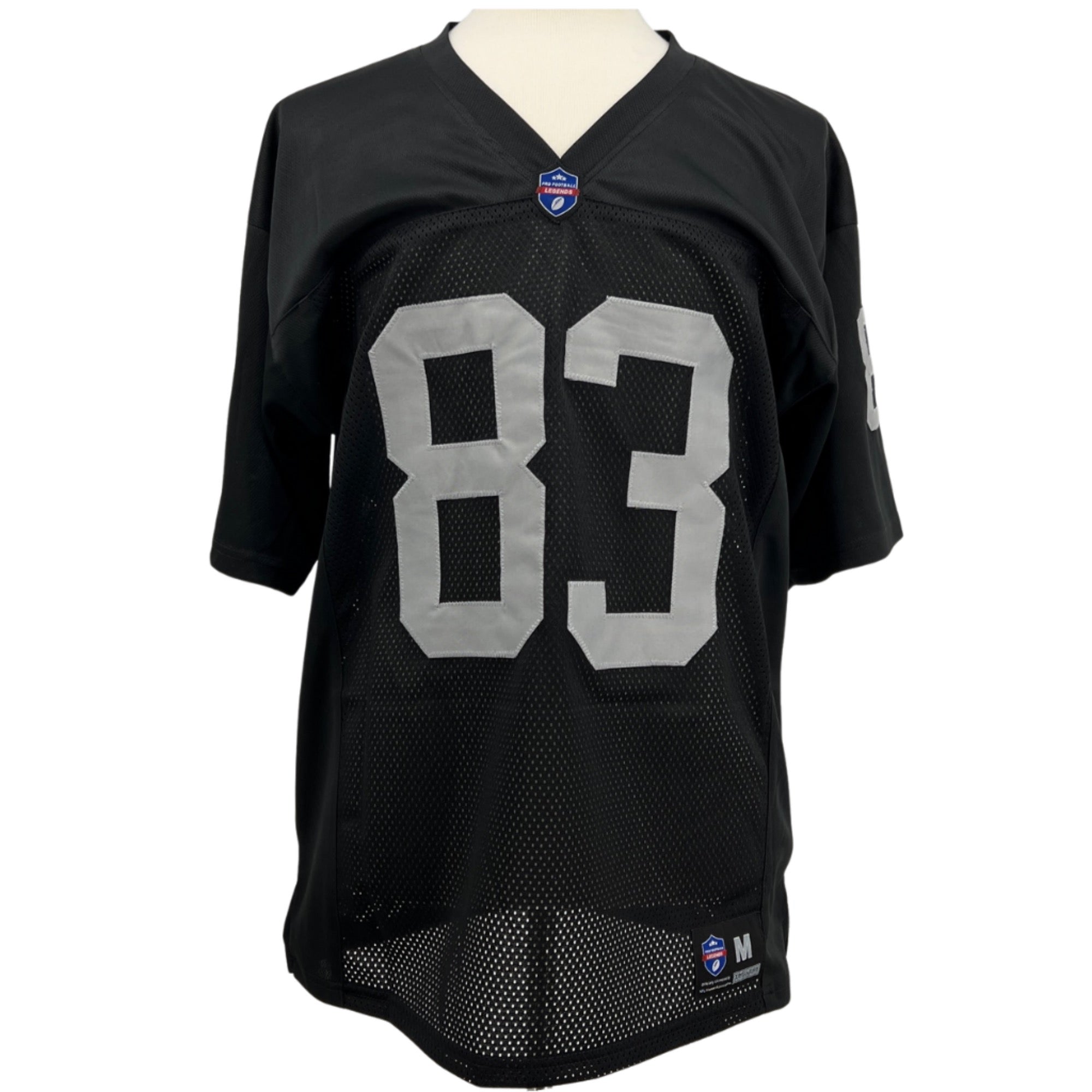 Ted Hendricks Jersey Black Oakland | S-5XL Unsigned Custom Sewn Stitched