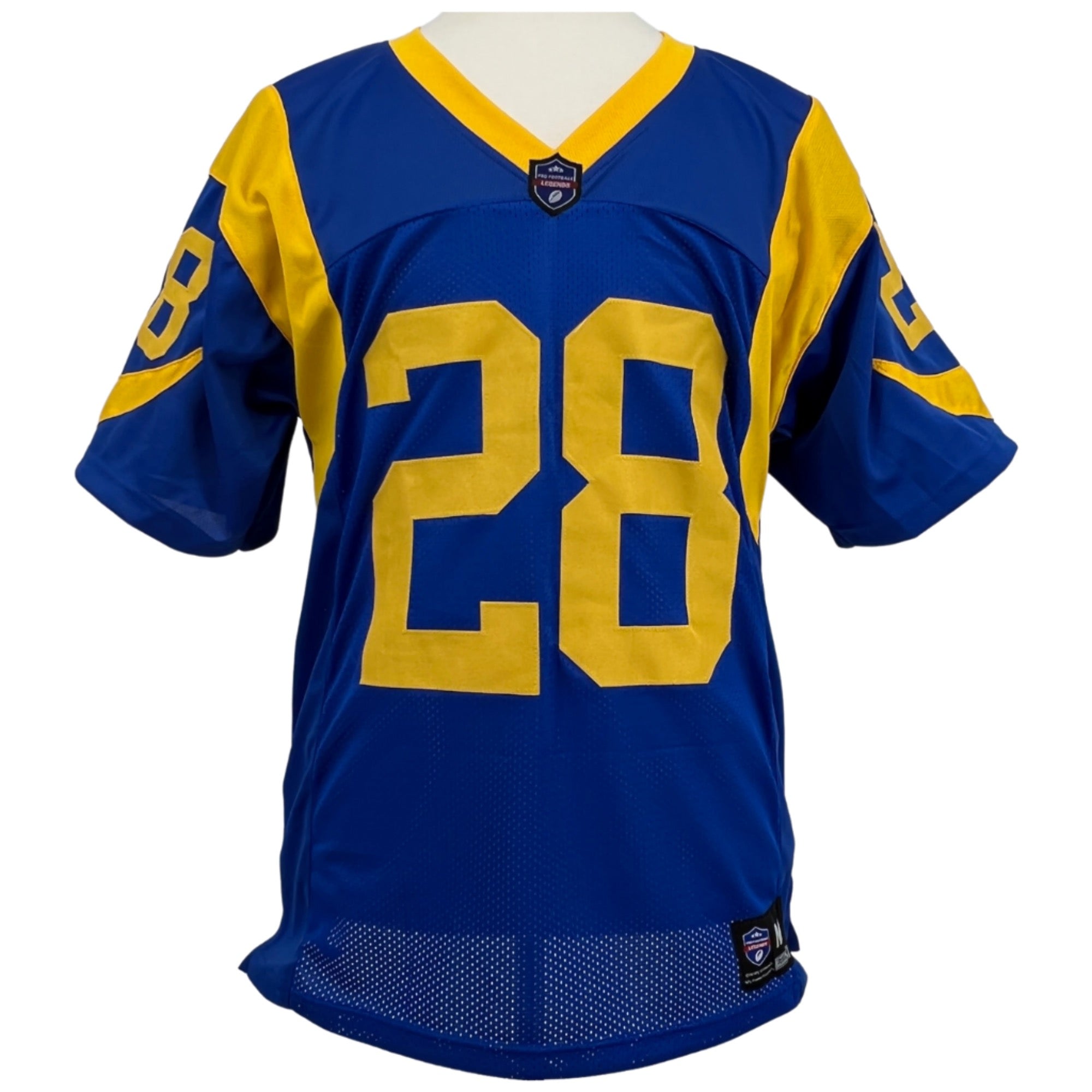 Marshall Faulk Jersey Blue Los Angeles | Adult Unisex Sizes S-5XL Unsigned Custom Sewn Stitched