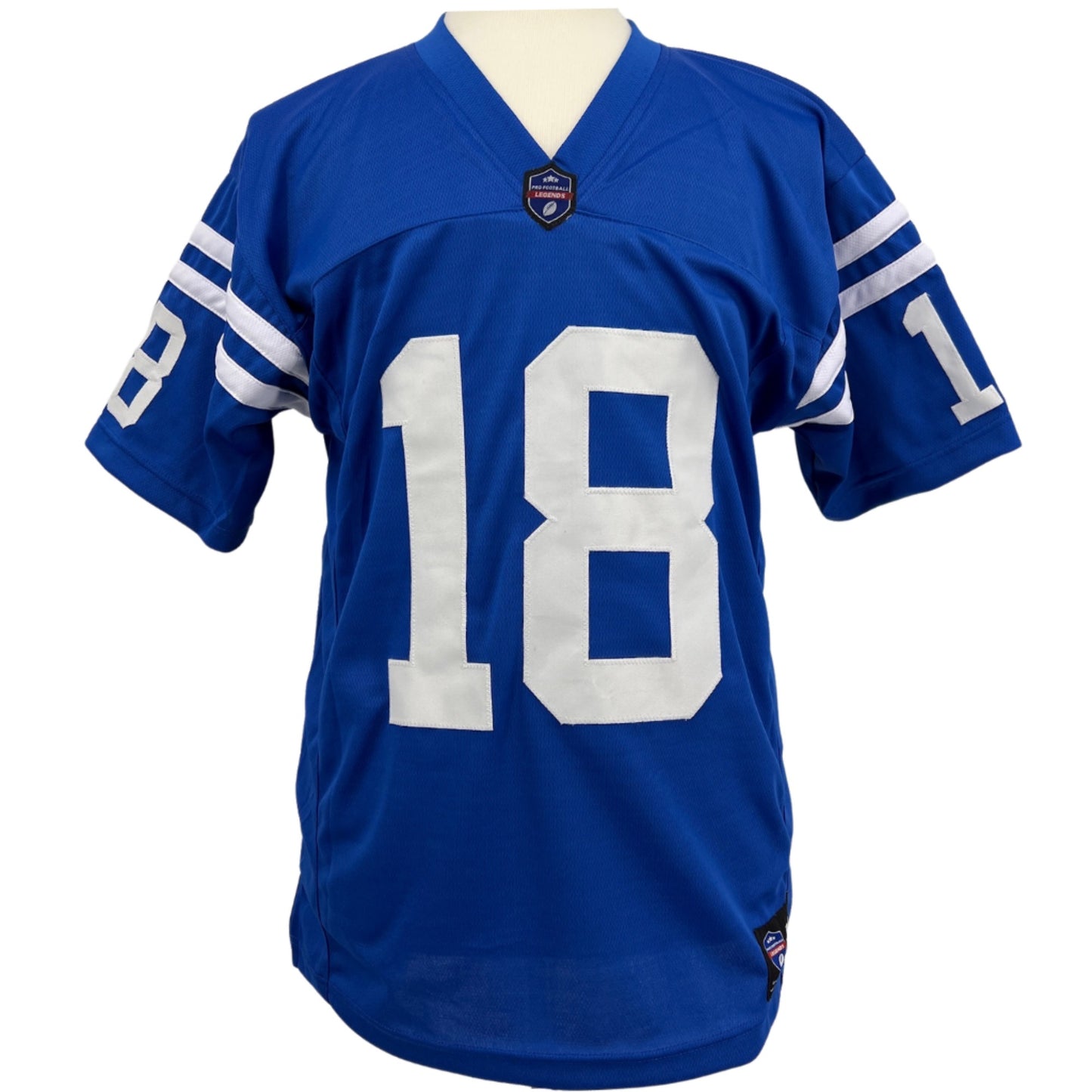 Peyton Manning Jersey Blue Indianapolis | Unisex Adult Sizes S-5XL Unsigned Custom Sewn Stitched