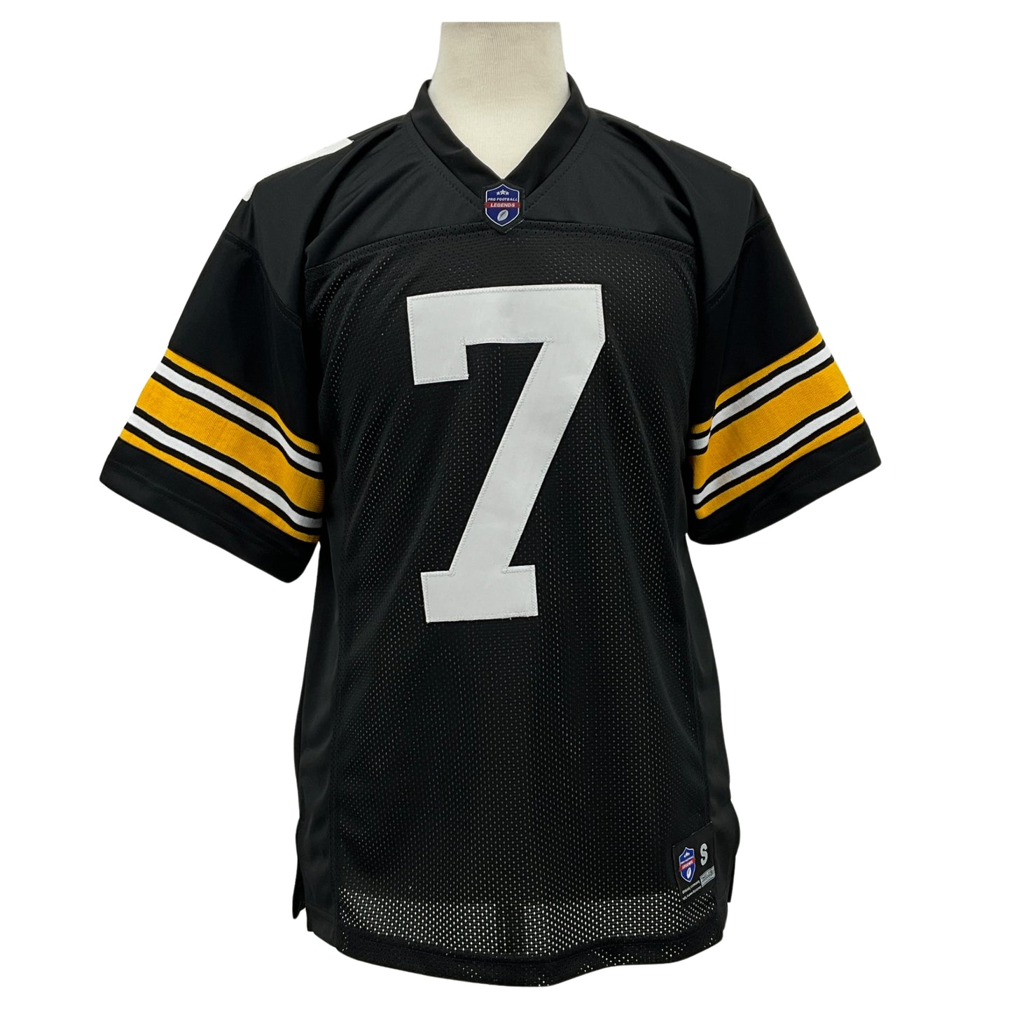 Ben Roethlisberger Jersey Old Number Black Pittsburgh S-5XL Sewn Stitched