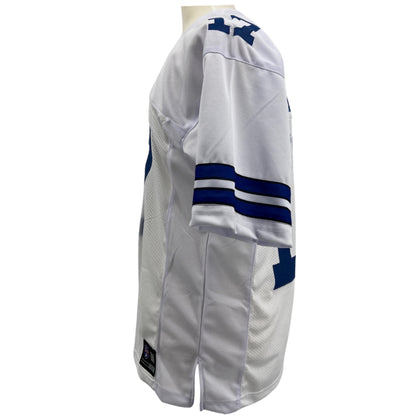 Don Meredith Jersey White Dallas M-5XL Custom Sewn Stitched