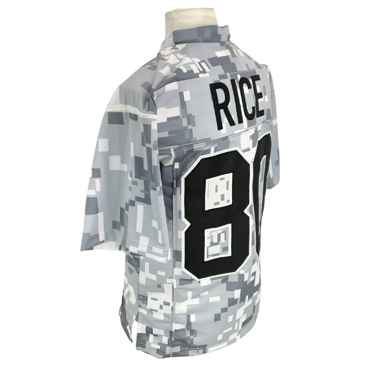 Jerry Rice Jersey White Camouflage San Francisco | Unisex Adult Sizes S-5XL Unsigned Sewn Stitched