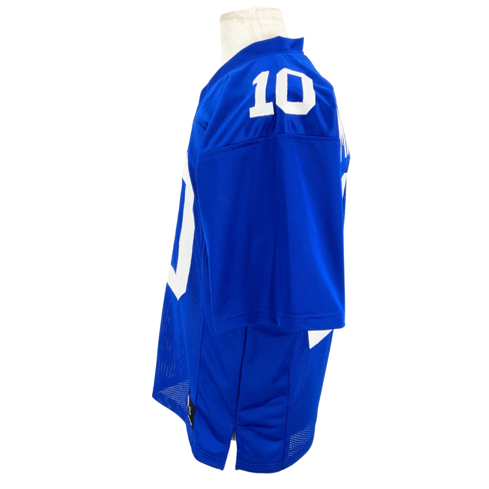 Eli Manning Jersey Solid Blue New York | Unisex Adult Sizes S-5XL Unsigned Custom Sewn Stitched