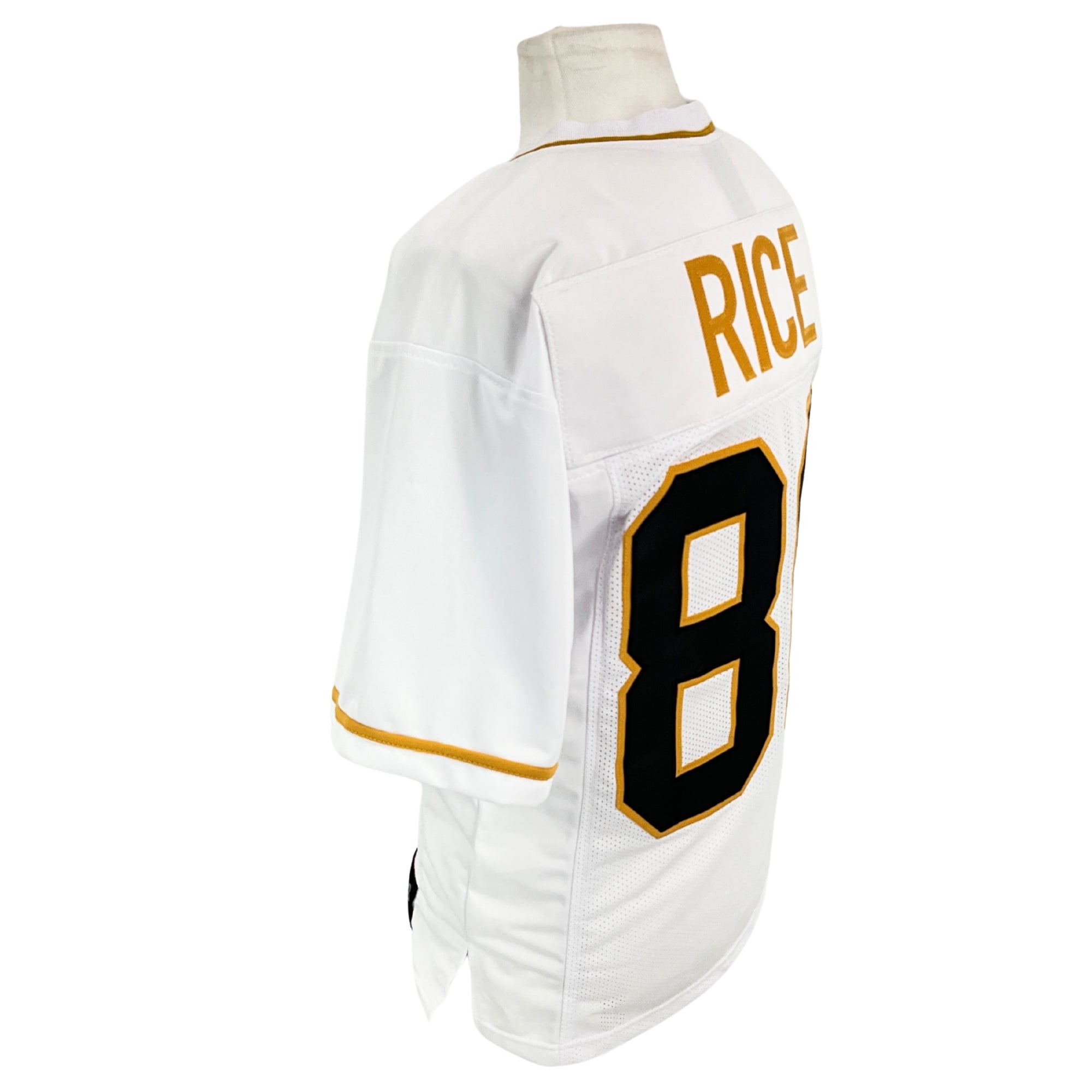 Jerry Rice Jersey White Black Number San Francisco | Unisex Adult Sizes S-5XL Unsigned Custom Sewn Stitched