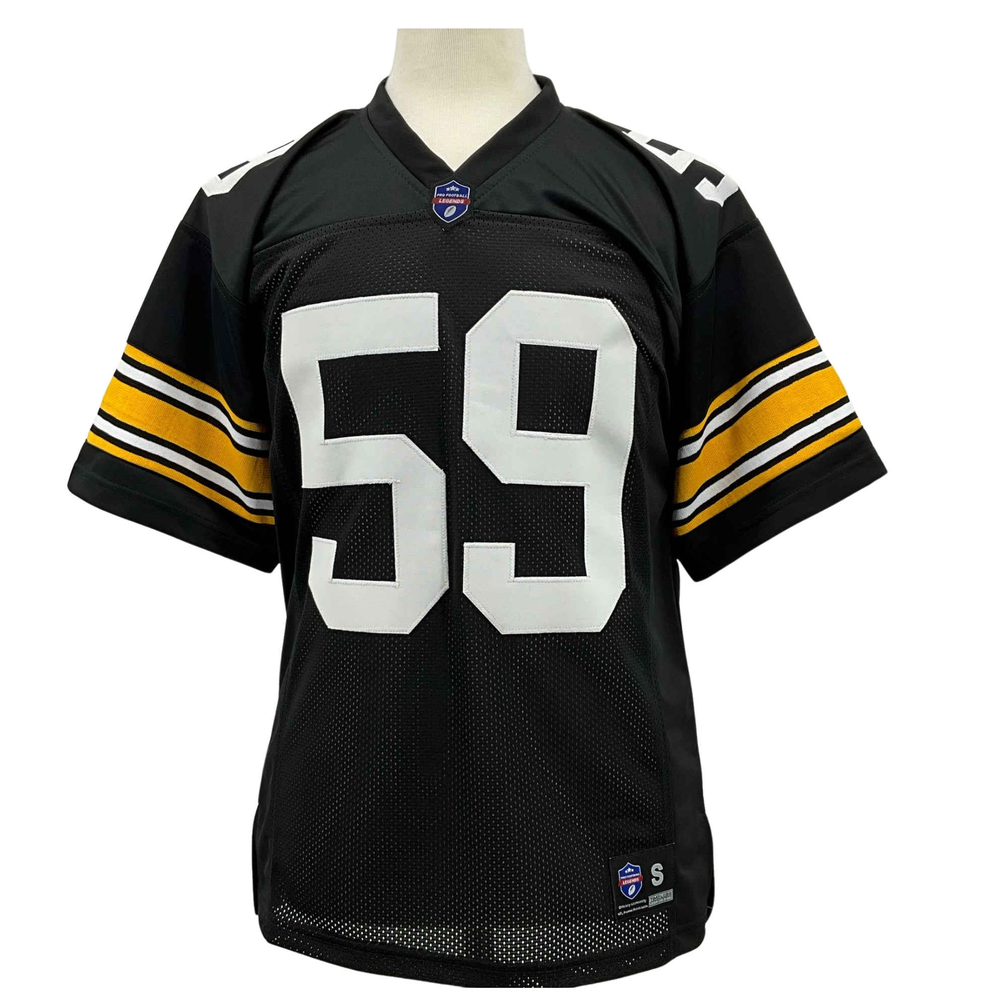 Jack Ham Jersey Old Number Black Pittsburgh | S-5XL Unsigned Custom Sewn Stitched