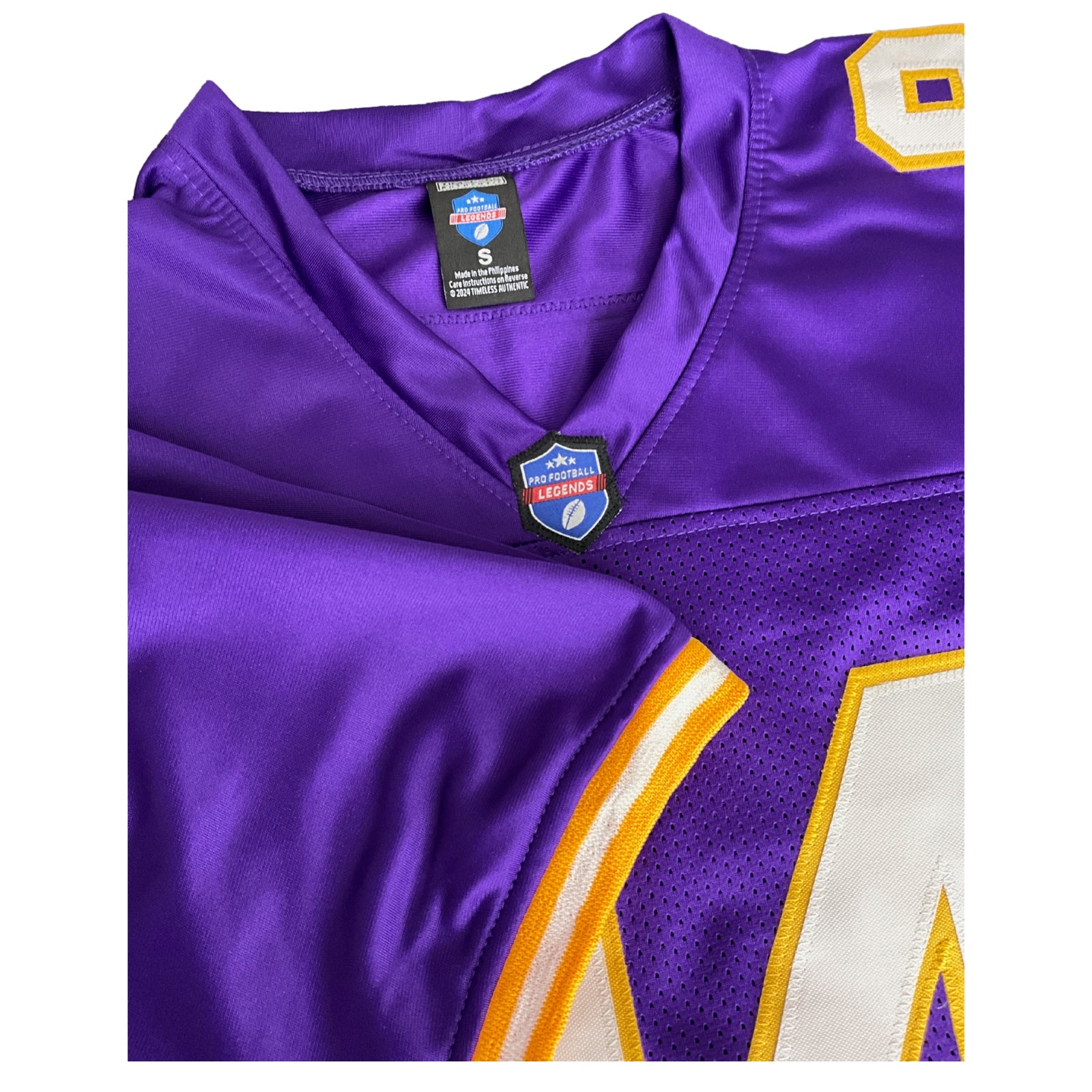 Randy Moss Jersey Purple Minnesota | S-5XL Unsigned Custom Sewn Stitch