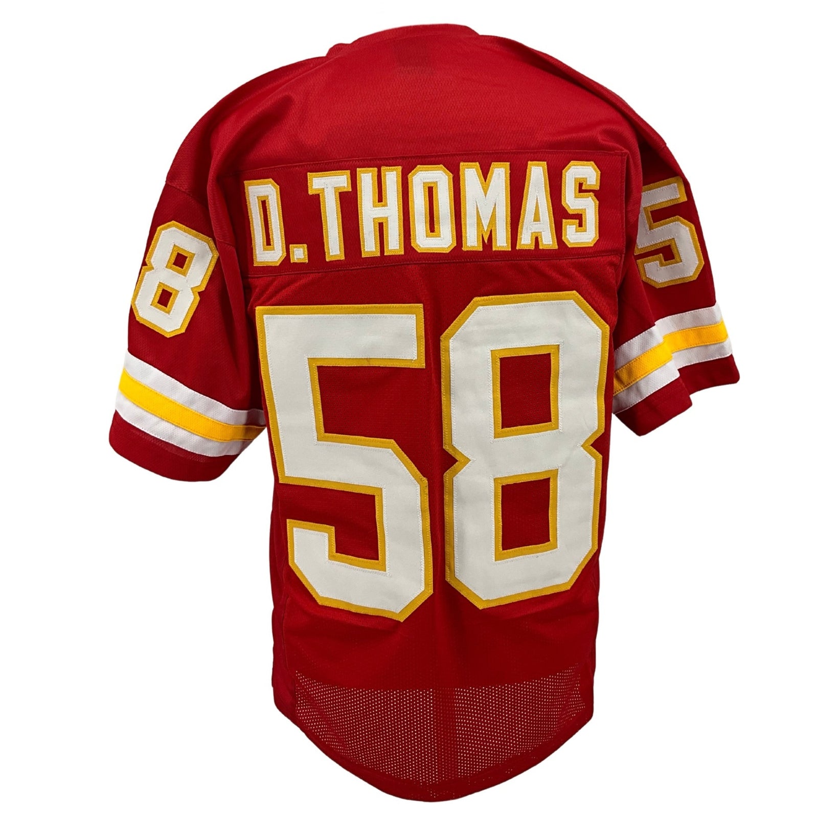 Derrick Thomas Jersey Kansas City Red | Unisex Adult Sizes S-5XL Unsigned Custom Sewn Stitched