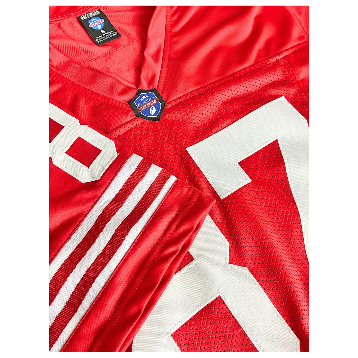 Dwight Clark Jersey Red San Francisco | Unisex Adult Sizes S-5XL Unsigned Custom Sewn Stitched