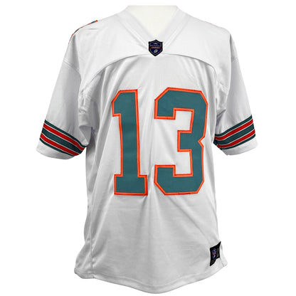 Dan Marino Jersey White Miami | S-6XL Custom Sewn Stitched