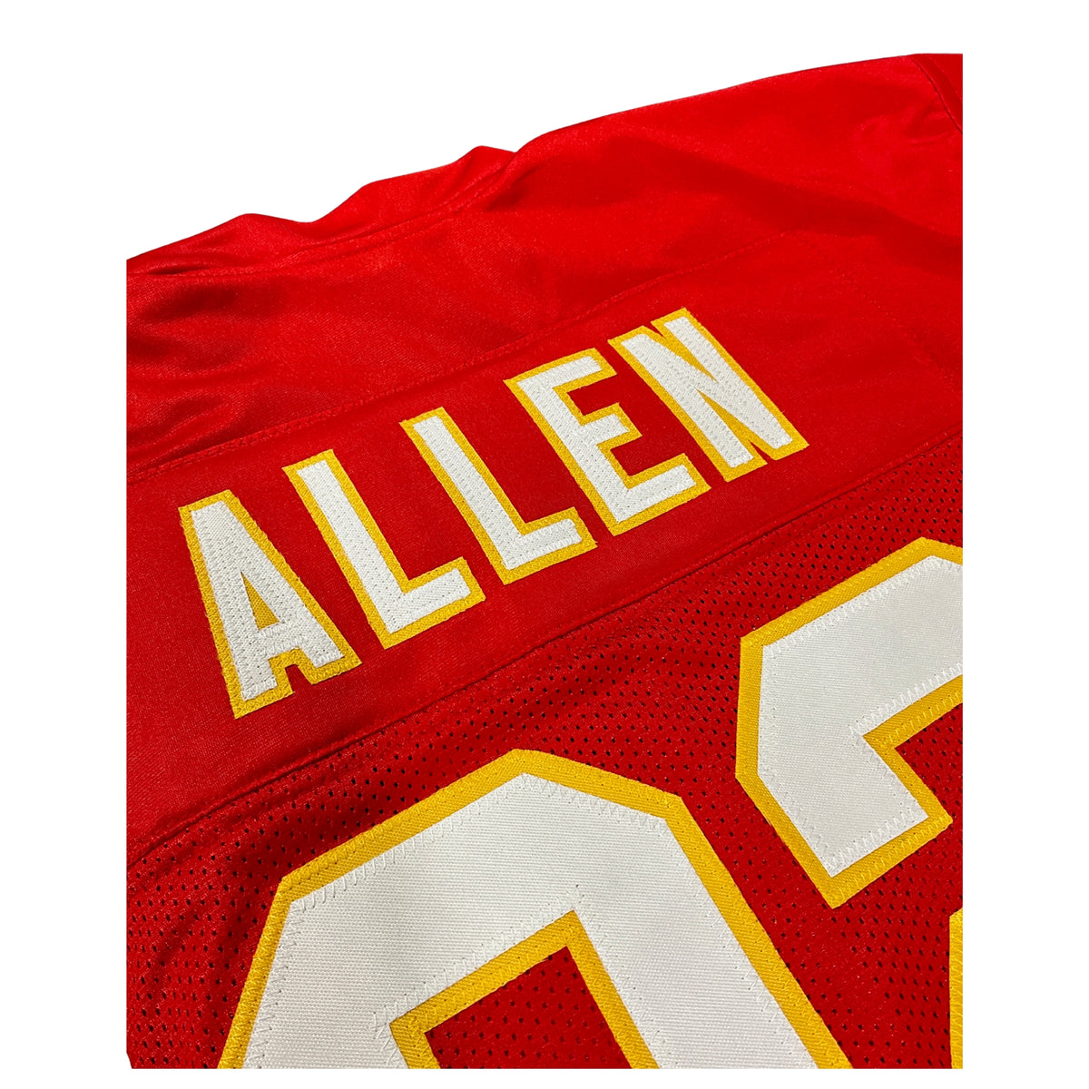 Marcus Allen Jersey Kansas City Red | Unisex Adult Sizes S-5XL Unsigned Custom Sewn Stitched
