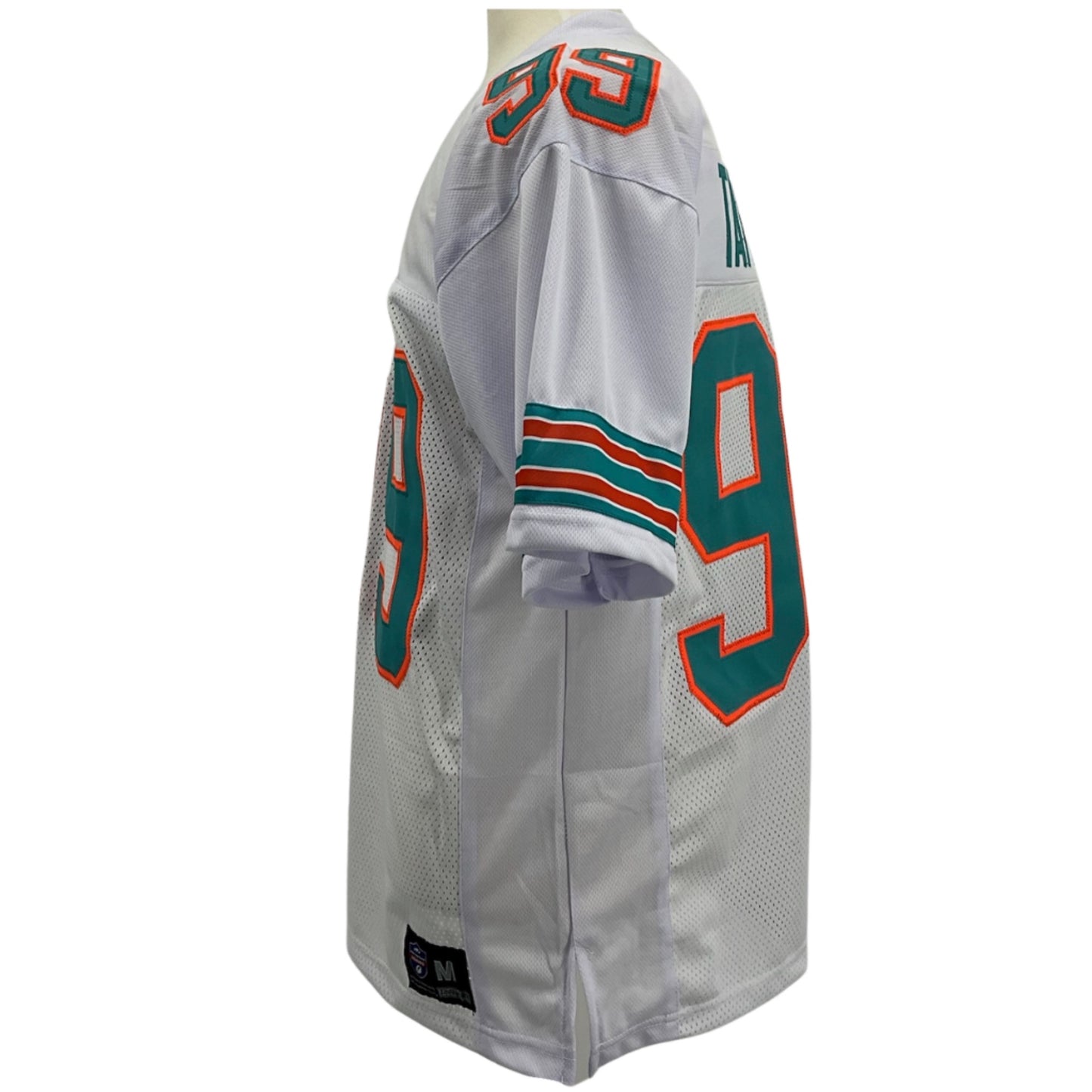 Jason Taylor Jersey White Miami M-5XL Custom Sewn Stitched