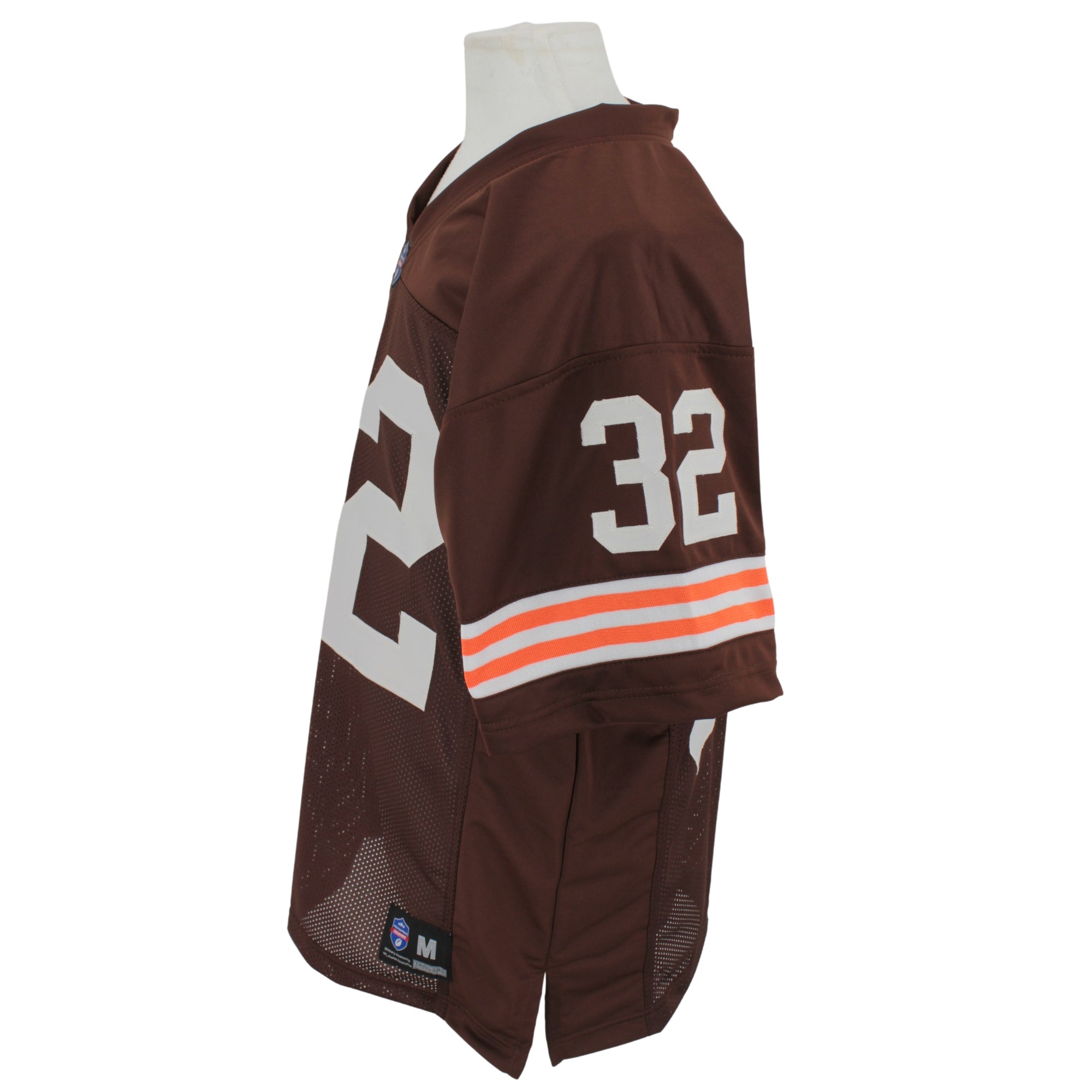 Jim Brown 2-Tone Color (see image 4) Brown Jersey Cleveland | M-5XL Custom Stitch