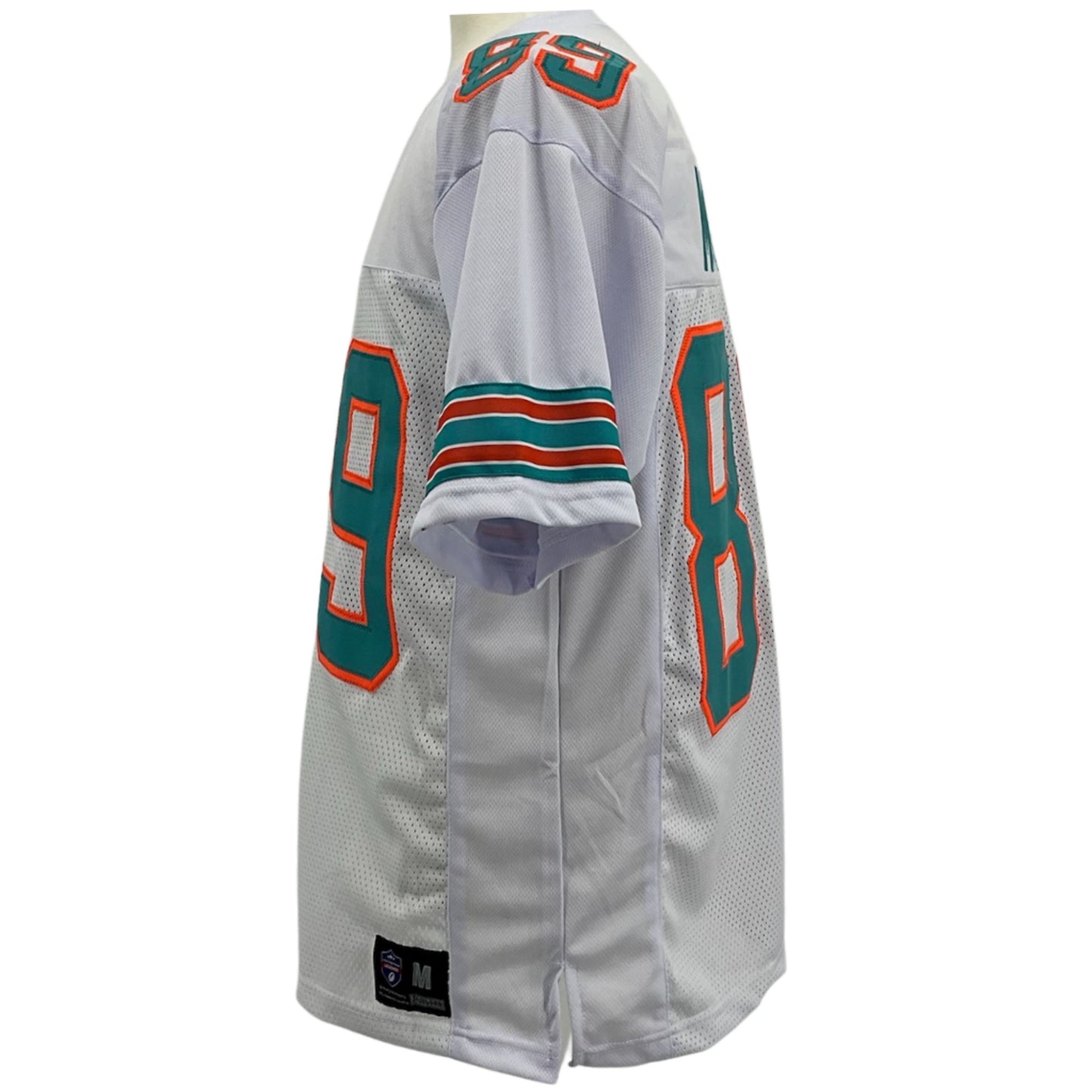 Nat Moore Miami Jersey White Miami M-5XL Custom Sewn Stitched