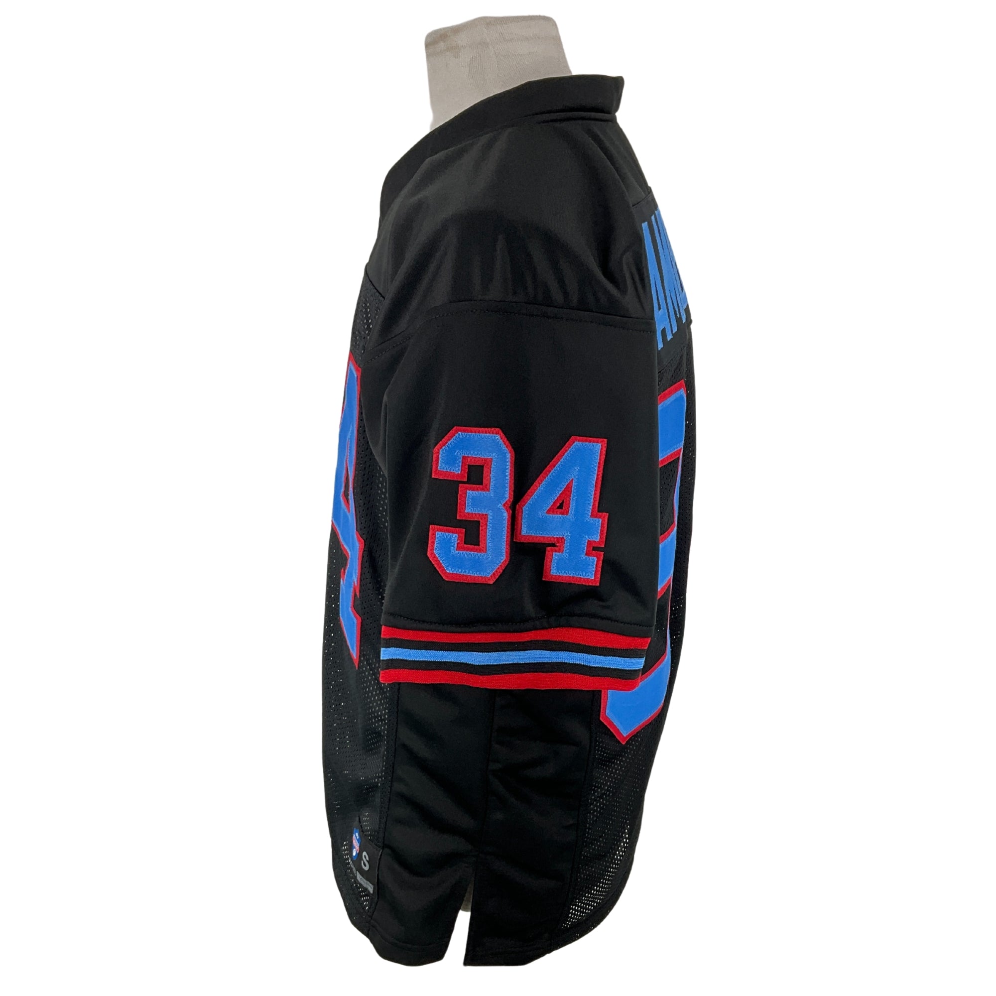 Earl Campbell Jersey Black Houston | Unisex Adult Sizes S-5XL Unsigned Custom Sewn Stitched