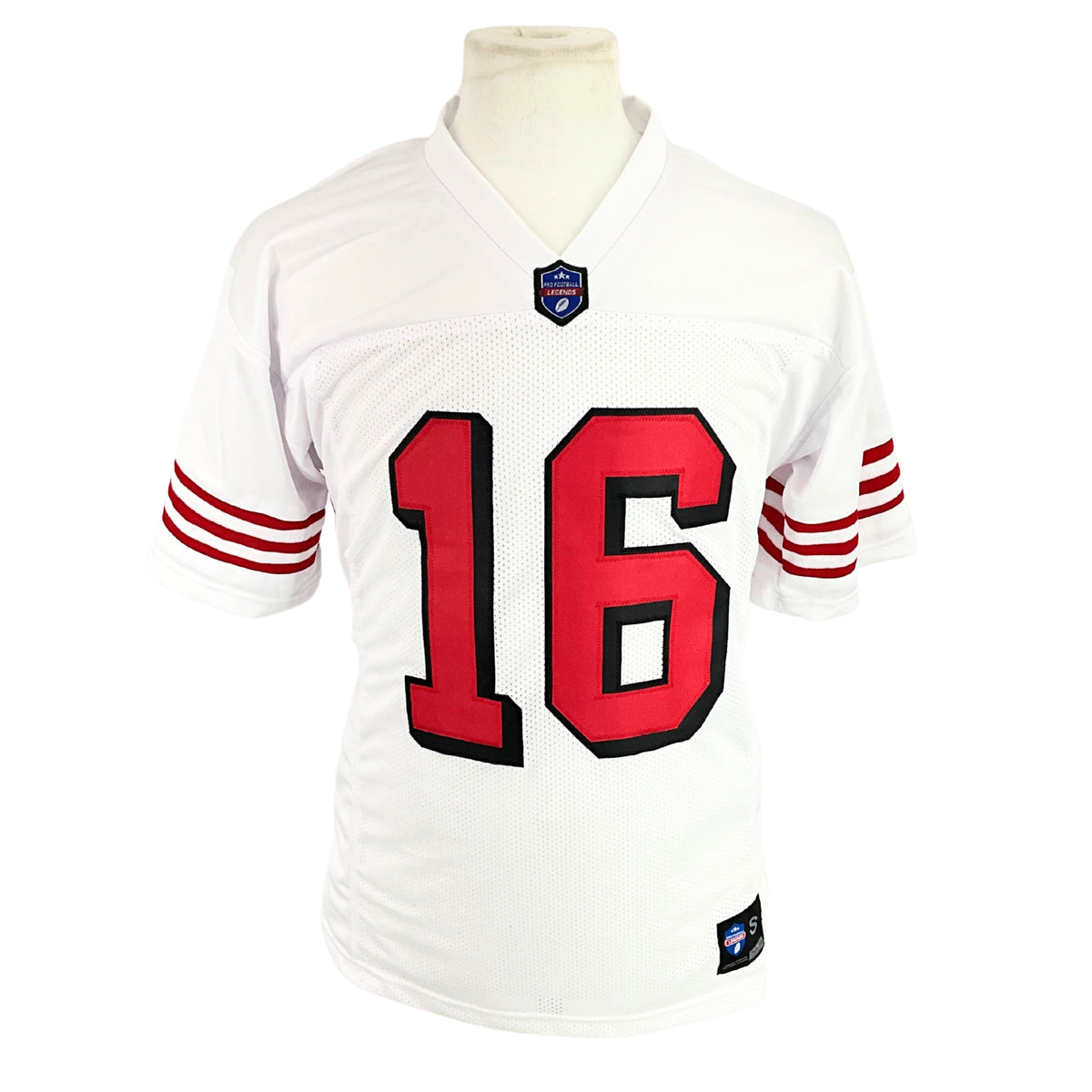 Joe Montana Jersey White Drop Shadow San Francisco | Unisex Adult Sizes S-5XL Unsigned Custom Sewn Stitched