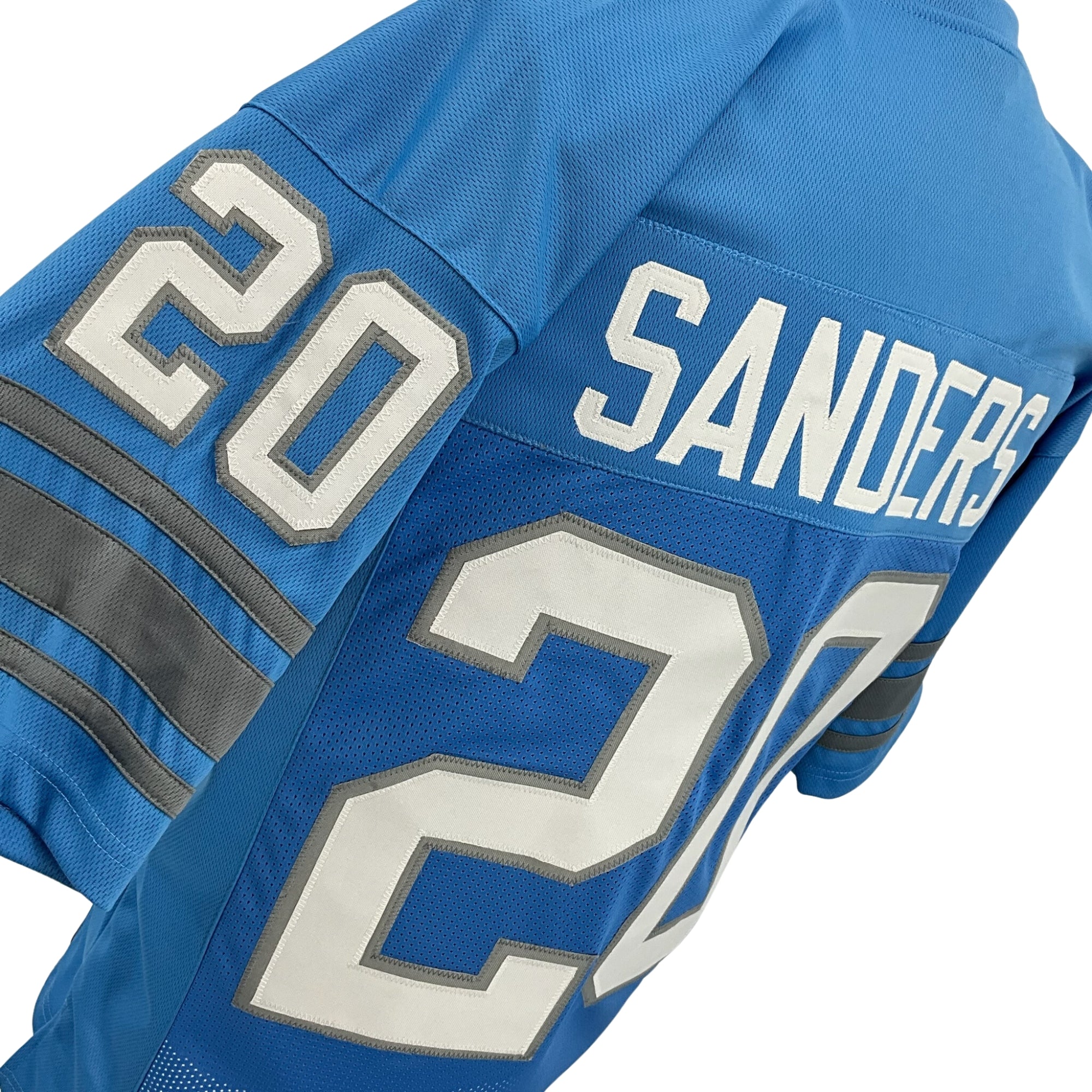 Barry Sanders Jersey Honolulu Blue Detroit | Unisex Adult Sizes S-5XL Unsigned Custom Sewn Stitched