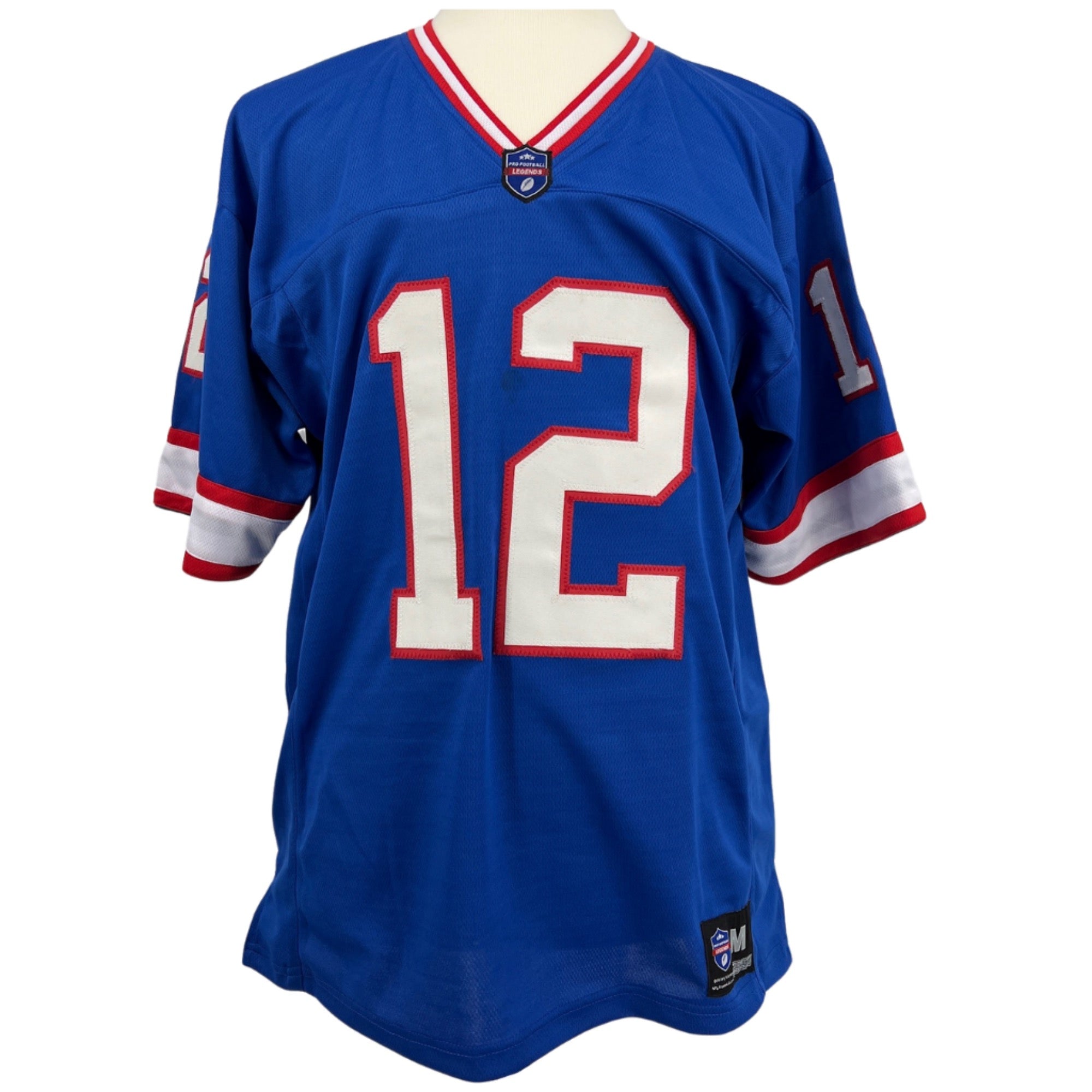 Jim Kelly Jersey Blue Buffalo | Unisex Adult Sizes S-6XL Unsigned Custom Sewn Stitched