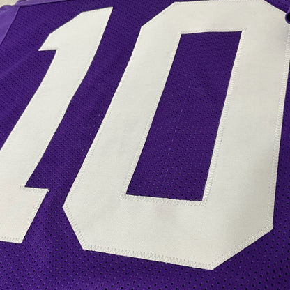 Fran Tarkenton Jersey Purple Minnesota | S-5XL Unsigned Custom Sewn Stitch