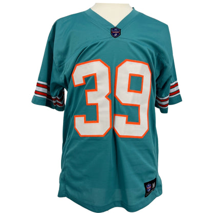 Larry Csonka Jersey Aqua Miami S-5XL Custom Sewn Stitched