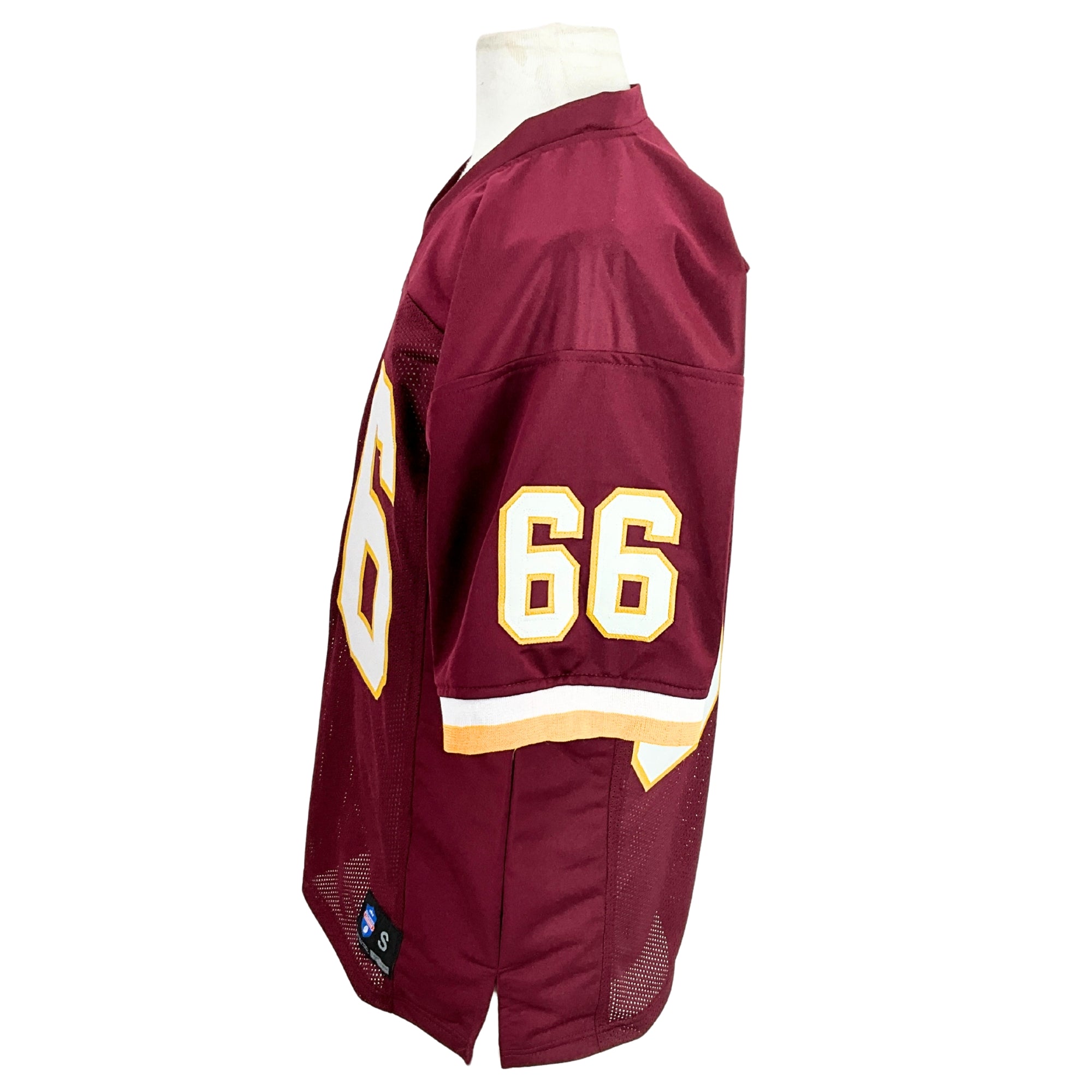 Joe Jacoby Jersey Burgundy Washington | Unisex Adult Sizes S-5XL Unsigned Custom Sewn Stitched