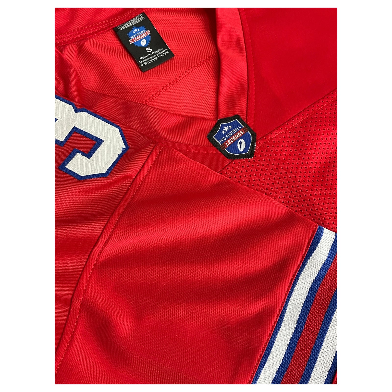 Thurman Thomas Jersey Red Buffalo | Unisex Adult Sizes S-5XL Unsigned Custom Sewn Stitched