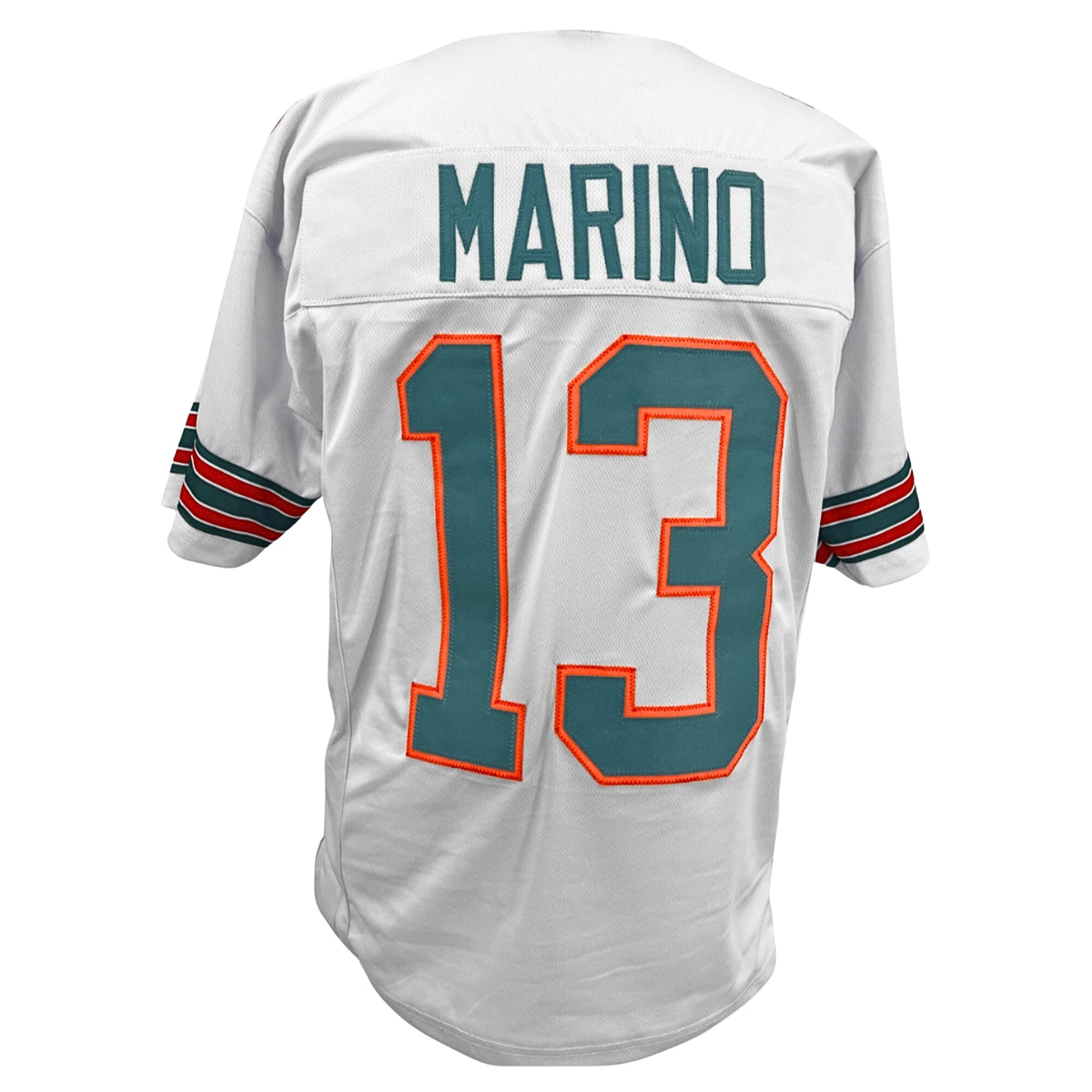 Dan Marino Jersey White Miami | S-6XL Custom Sewn Stitched