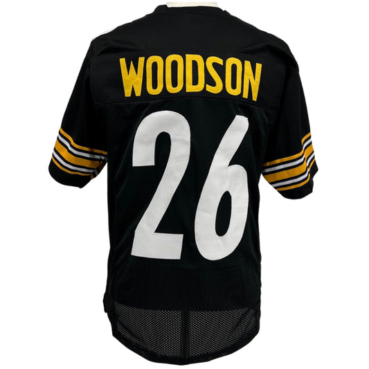 Rod Woodson Jersey Black Pittsburgh M-5XL Custom Sewn Stitched