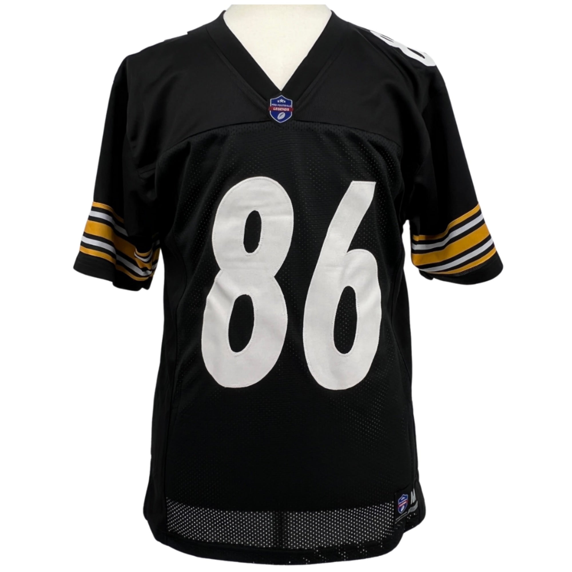 Hines Ward Jersey Modern Number Black Pittsburgh M-5XL Custom Sewn Stitched