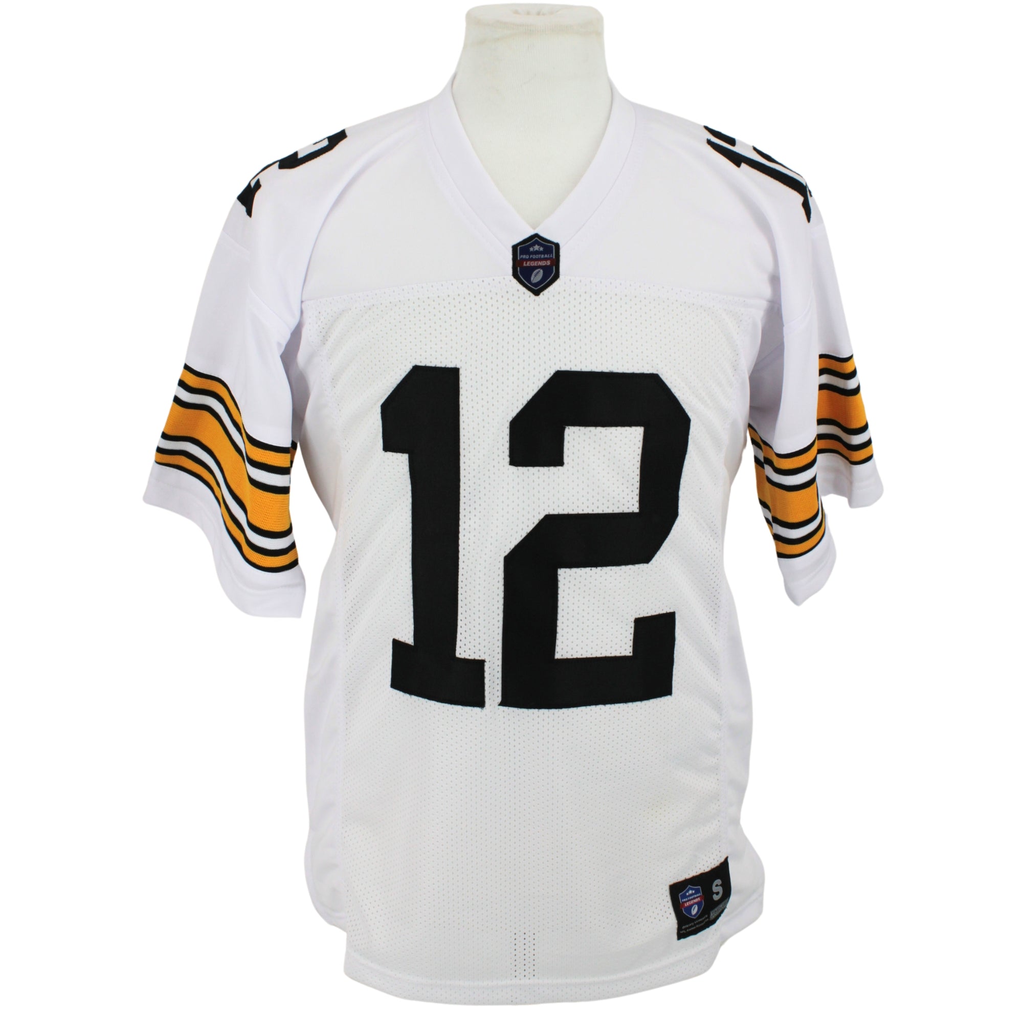 Terry Bradshaw Jersey Old Number White Pittsburgh | Unisex Adult Sizes S-5XL Custom Unsigned Sewn Stitched