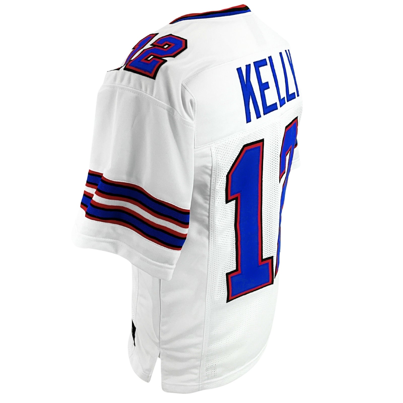 Jim Kelly Jersey White Buffalo | Unisex Adult Sizes S-5XL Unsigned Custom Sewn Stitched