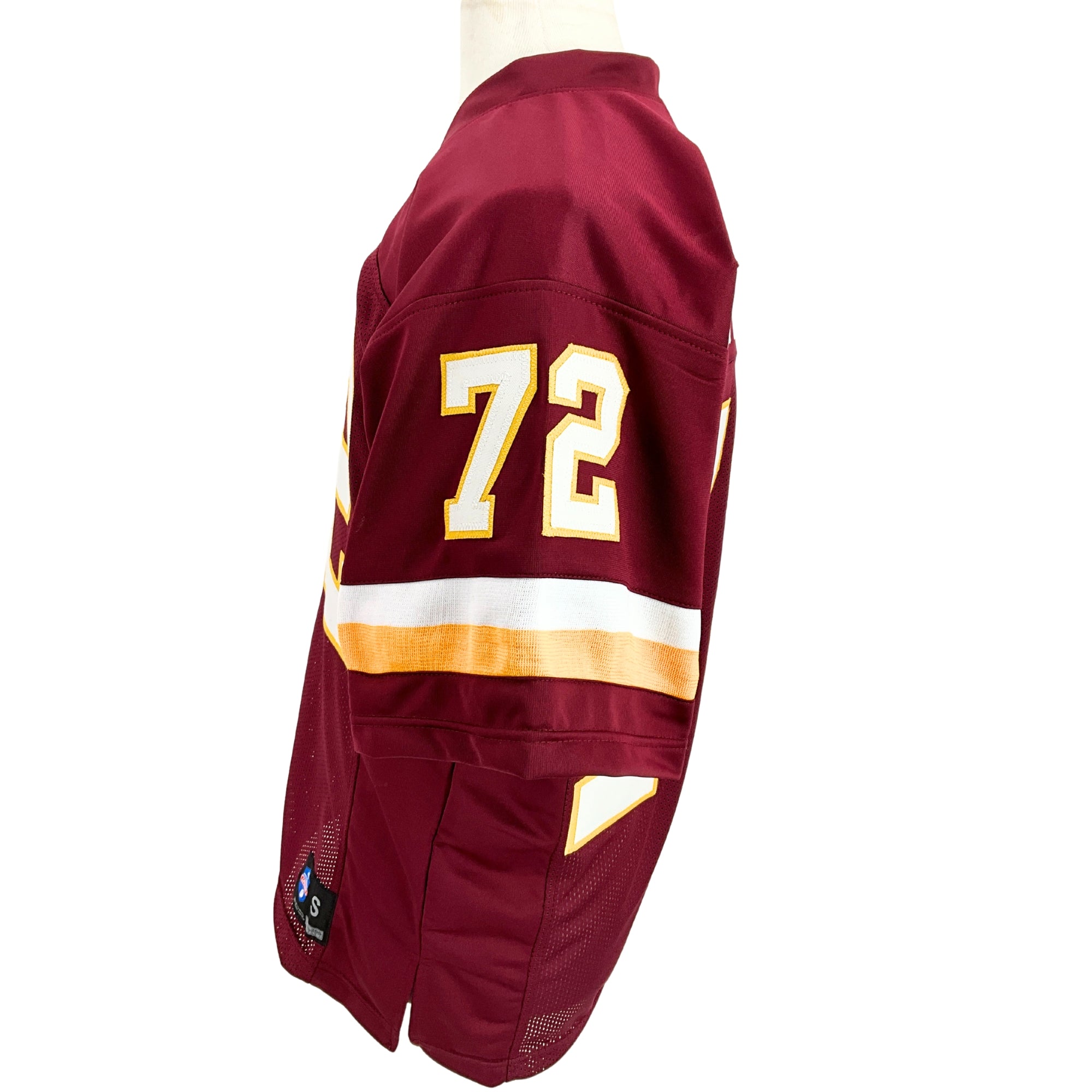 Dexter Manley Jersey Burgundy Washington | Unisex Adult Sizes S-5XL Unsigned Custom Sewn Stitched