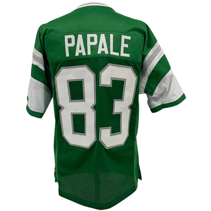 Vince Papale Jersey Green Philadelphia S-5XL Custom Sewn Stitched