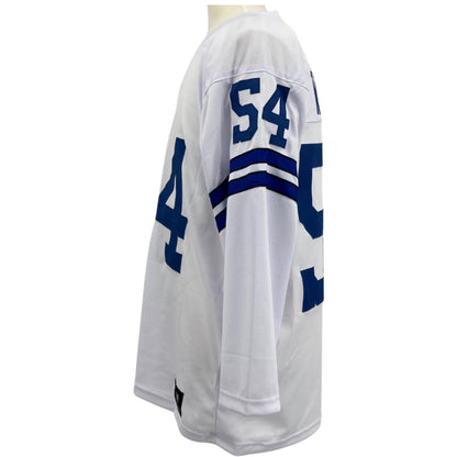 Randy White Jersey L/S White Dallas M-5XL Custom Sewn Stitched