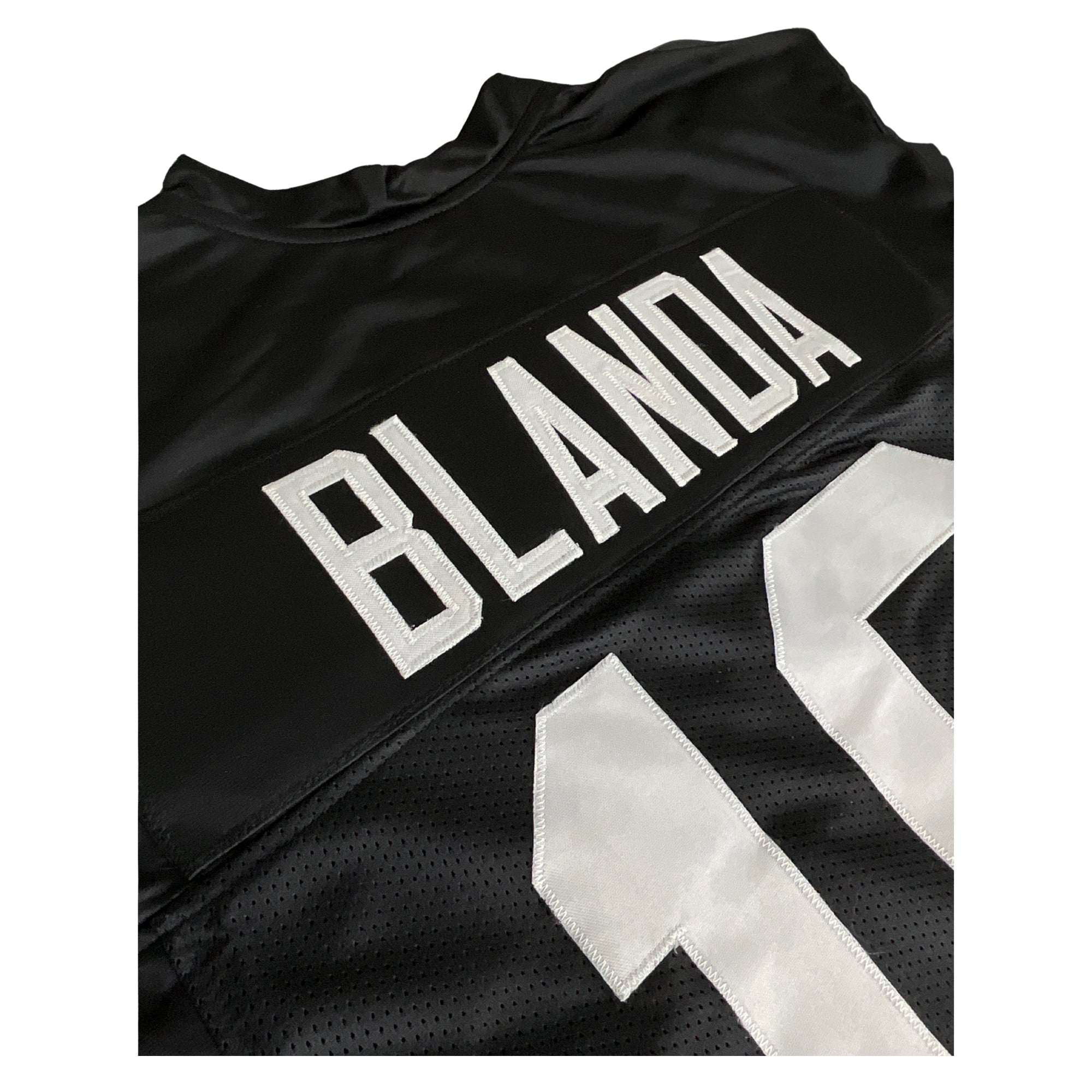 George Blanda Jersey Black Oakland | Unisex Adult Sizes S-5XL Unsigned Custom Sewn Stitched
