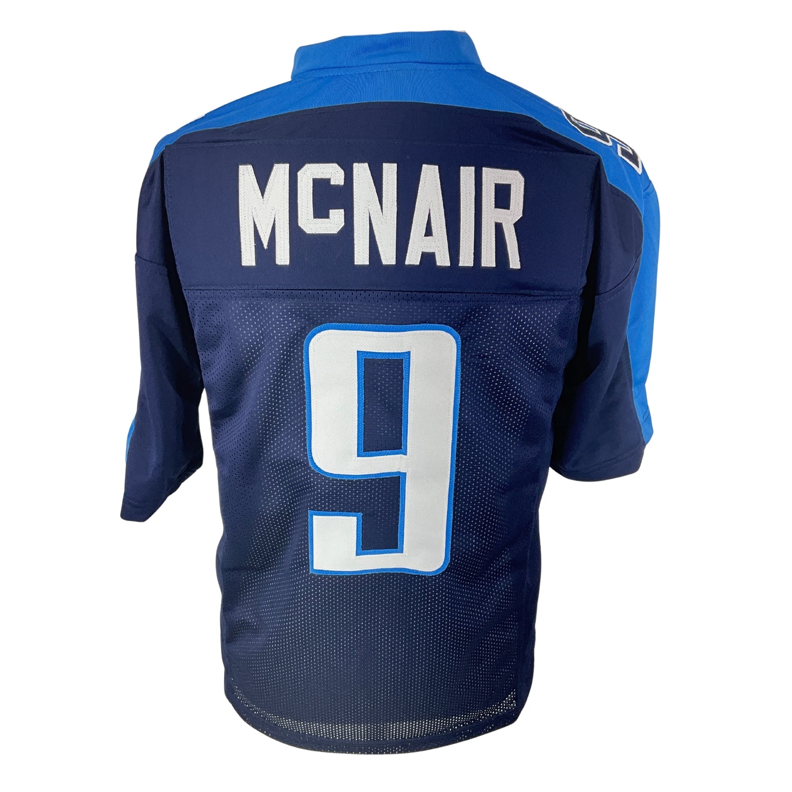 Steve McNair Jersey Navy Blue Tennessee | Unisex Adult Sizes S-5XL Unsigned Custom Sewn Stitched