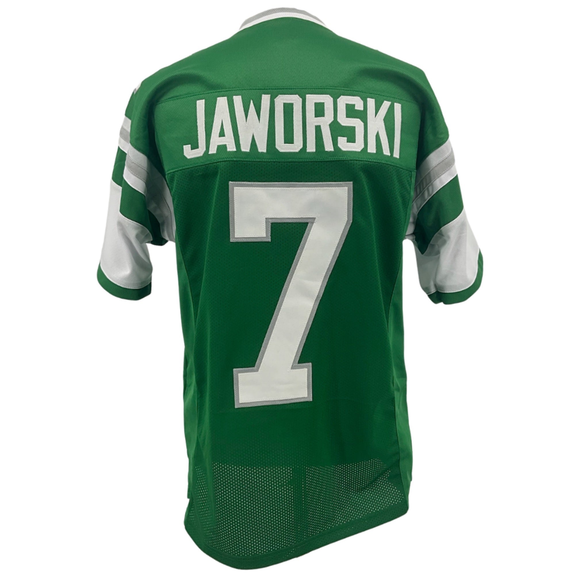 Ron Jaworski Jersey Green Philadelphia | S-5XL Unsigned Custom Sewn Stitched