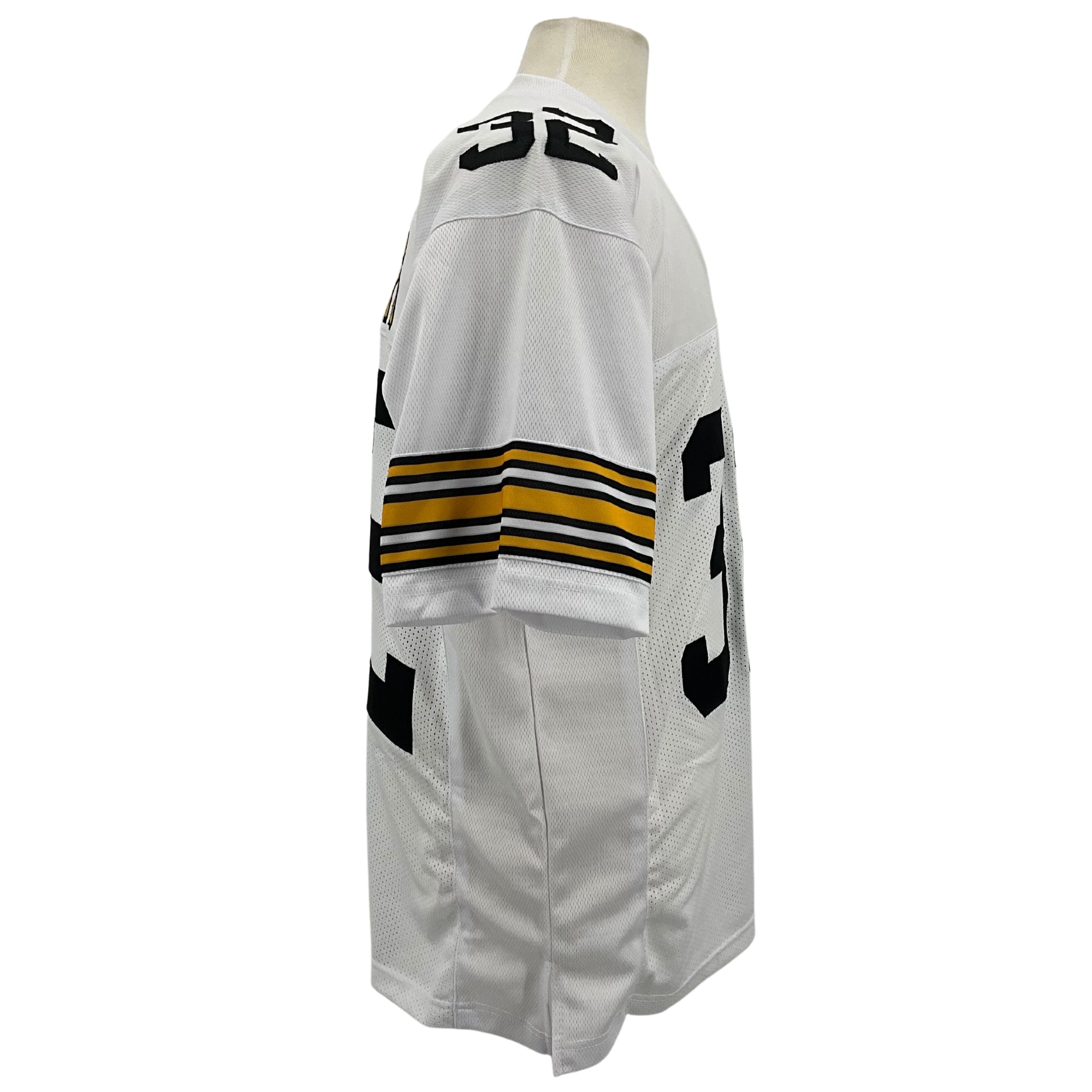 Franco Harris Jersey Old Number White Pittsburgh | S-5XL Custom Sewn Stitch