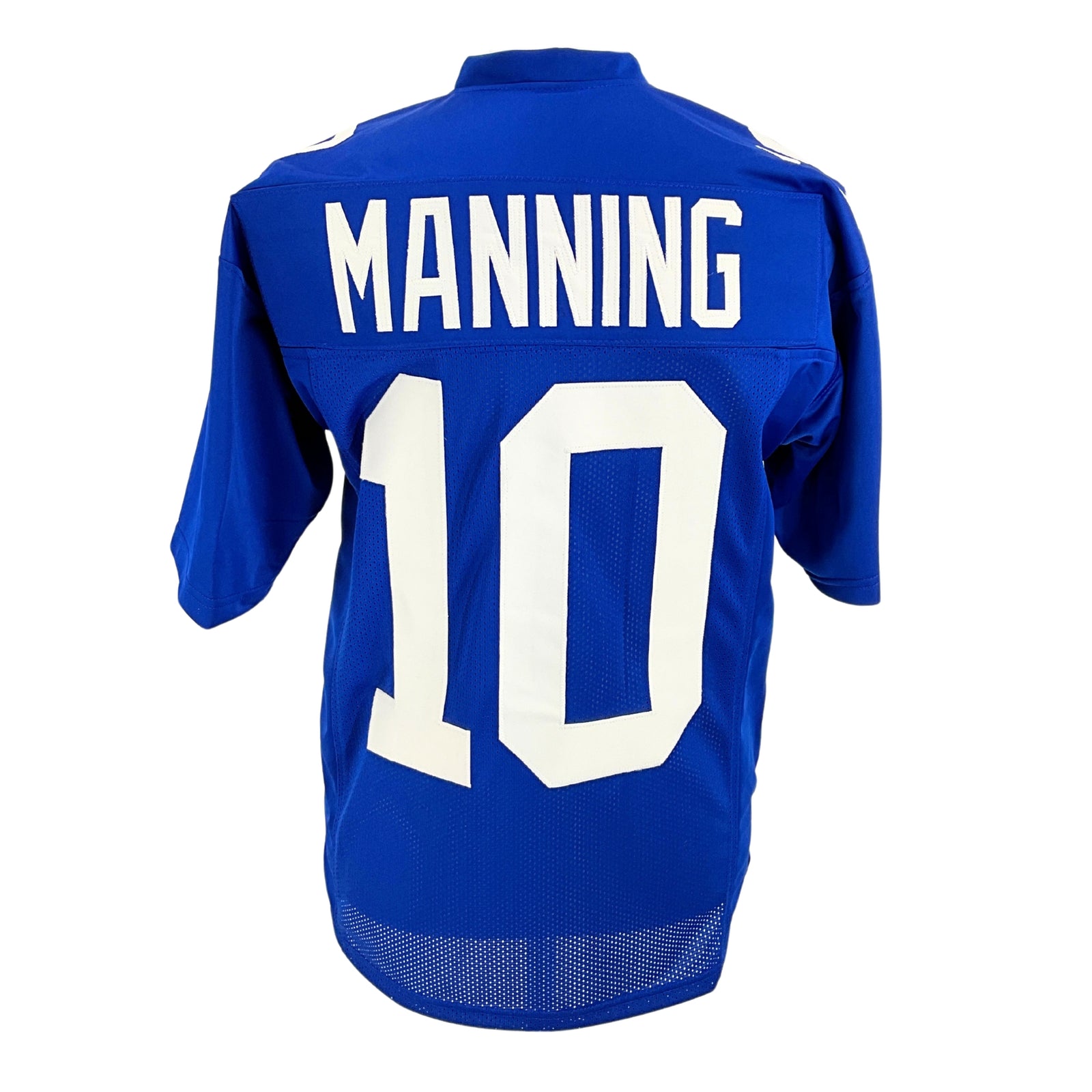 Eli Manning Jersey Solid Blue New York | Unisex Adult Sizes S-5XL Unsigned Custom Sewn Stitched