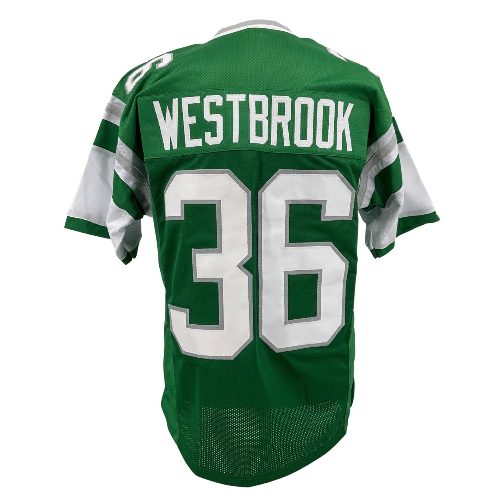 Brian Westbrook Jersey Green Philadelphia | S-5XL Unsigned Custom Sewn Stitched