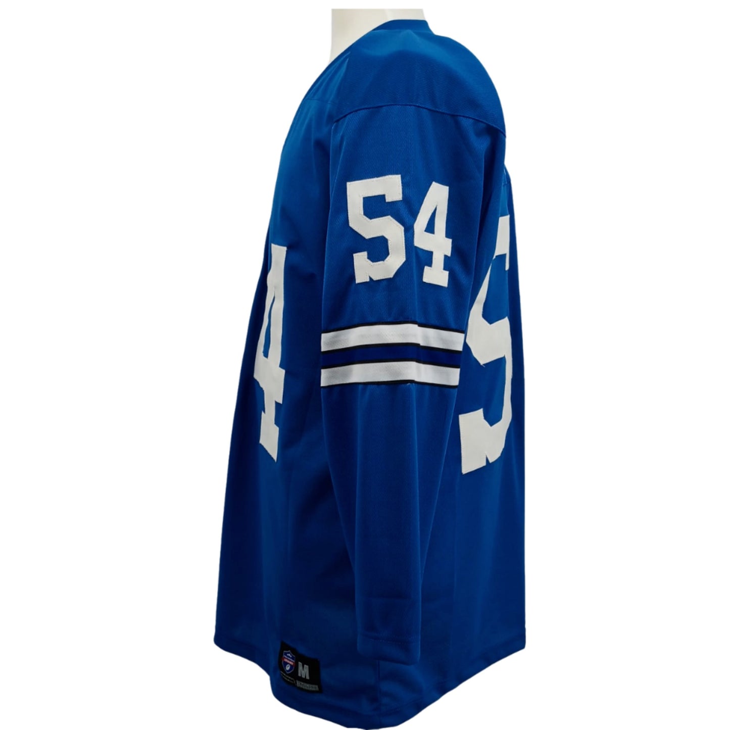 Chuck Howley Jersey L/S Blue Dallas M-5XL Custom Sewn Stitched