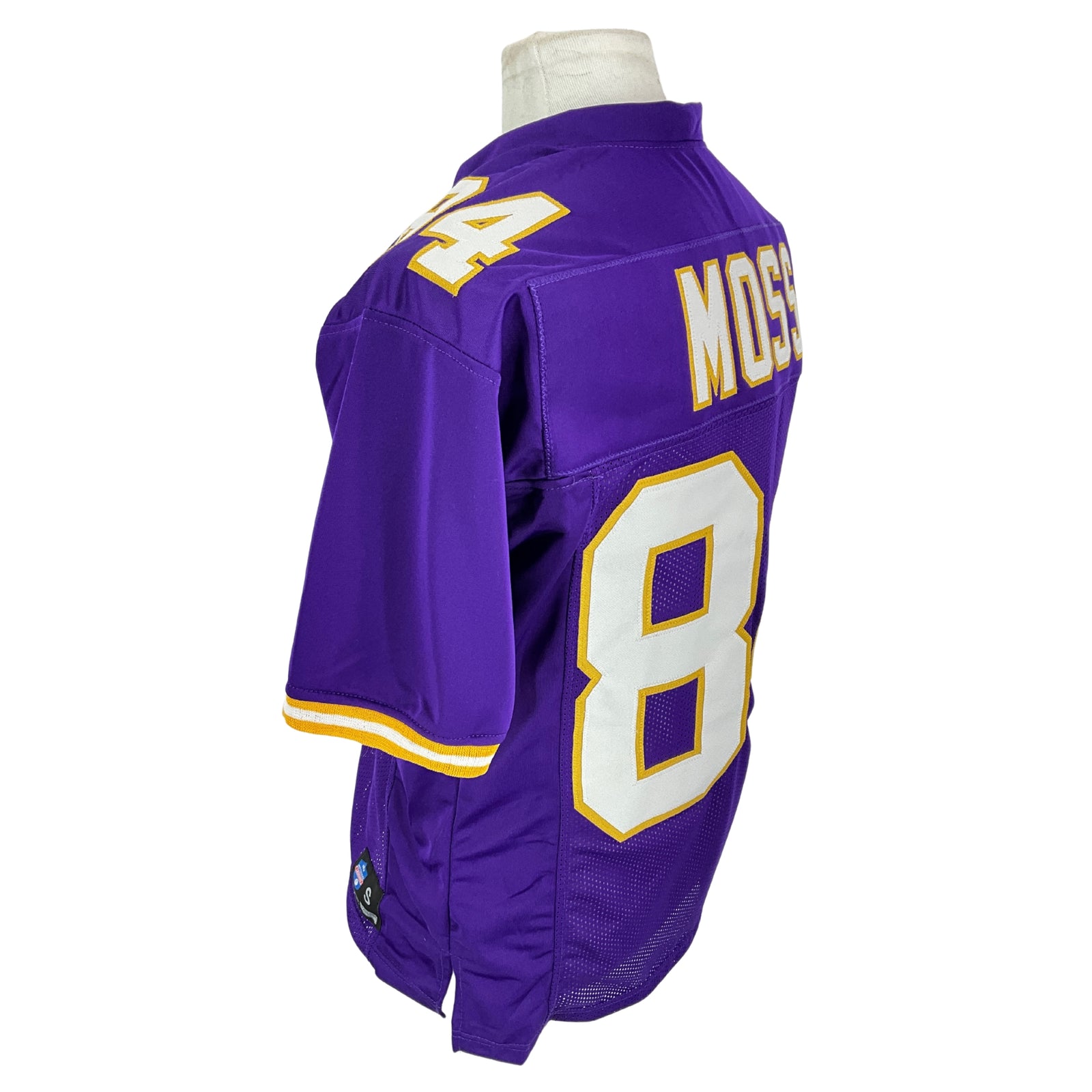 Randy Moss Jersey Purple Minnesota | S-5XL Unsigned Custom Sewn Stitch