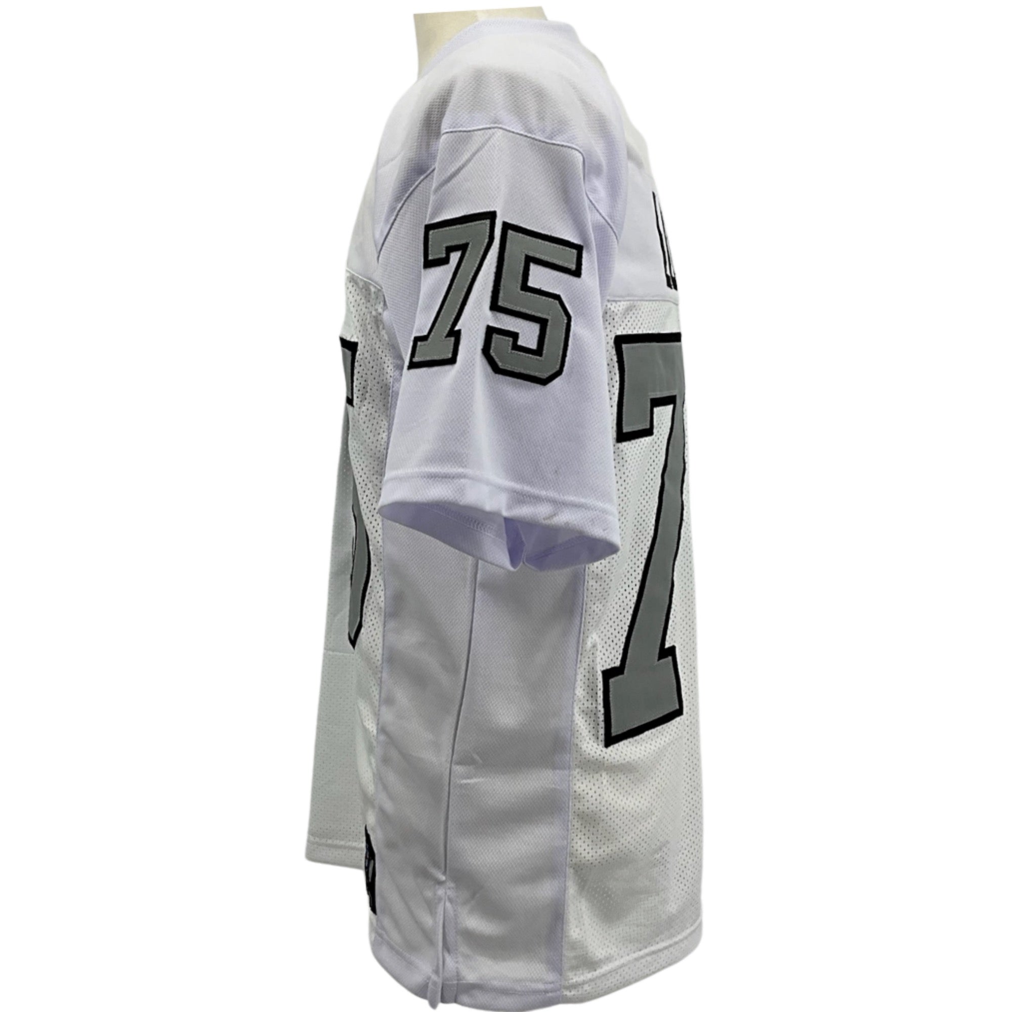 Howie Long Jersey White Oakland S/B M-5XL Custom Sewn Stitched