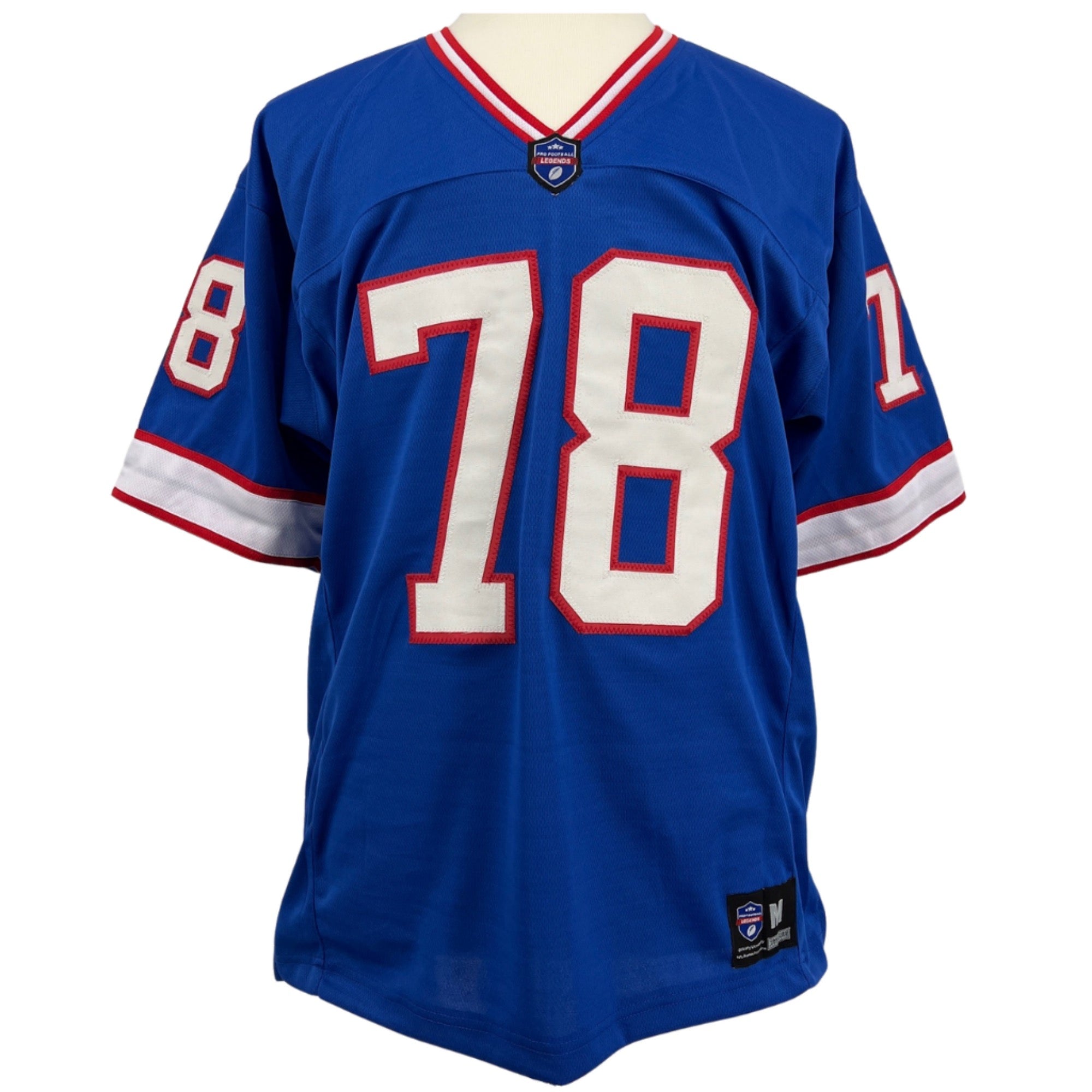 Bruce Smith Jersey Blue Buffalo | Unisex Adult Sizes S-6XL Unsigned Custom Sewn Stitched