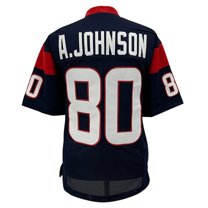 Andre Johnson Jersey Blue Houston | S-5XL Unsigned Custom Sewn Stitch