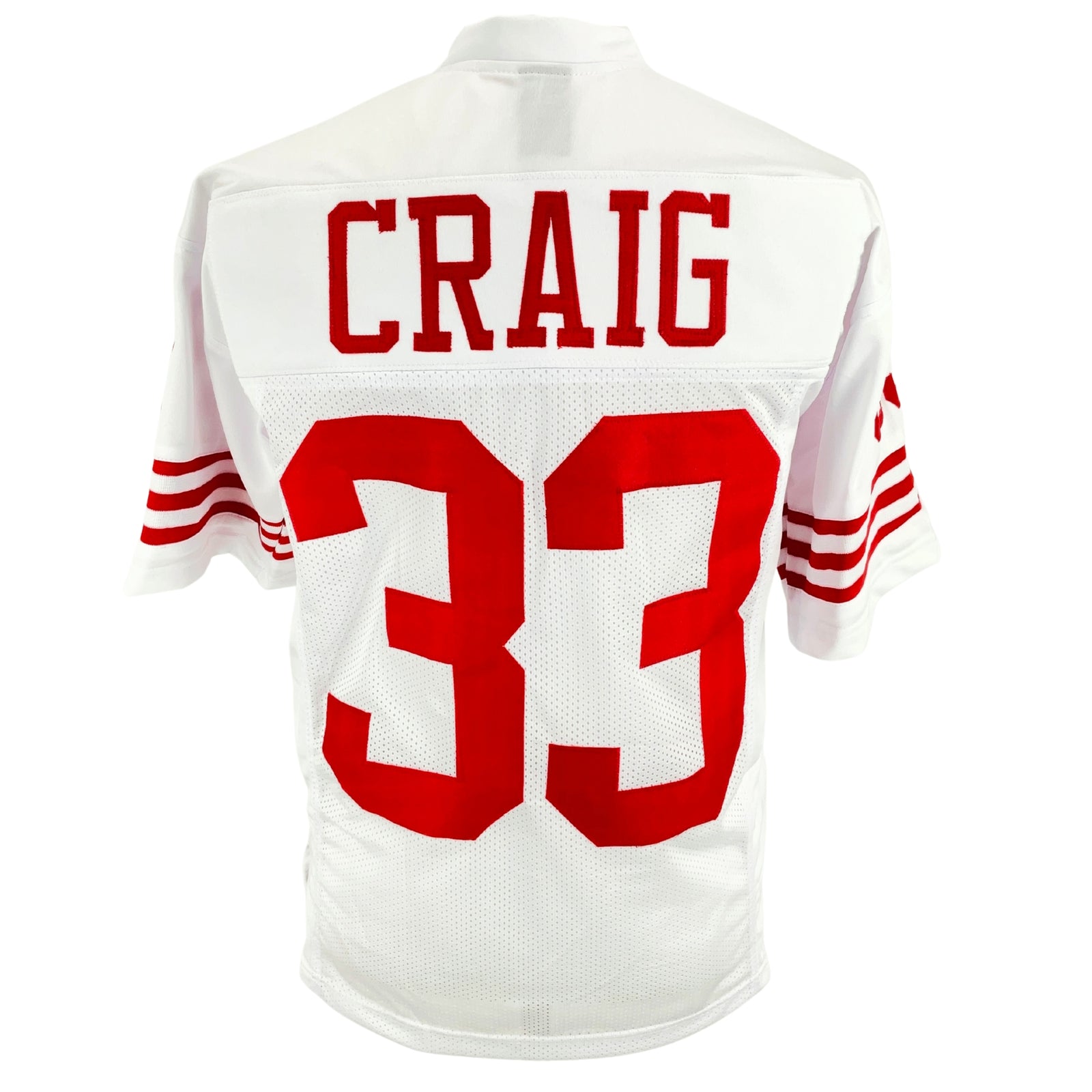 Roger Craig Jersey White San Francisco | Unisex Adult Sizes S-5XL Unsigned Custom Sewn Stitched