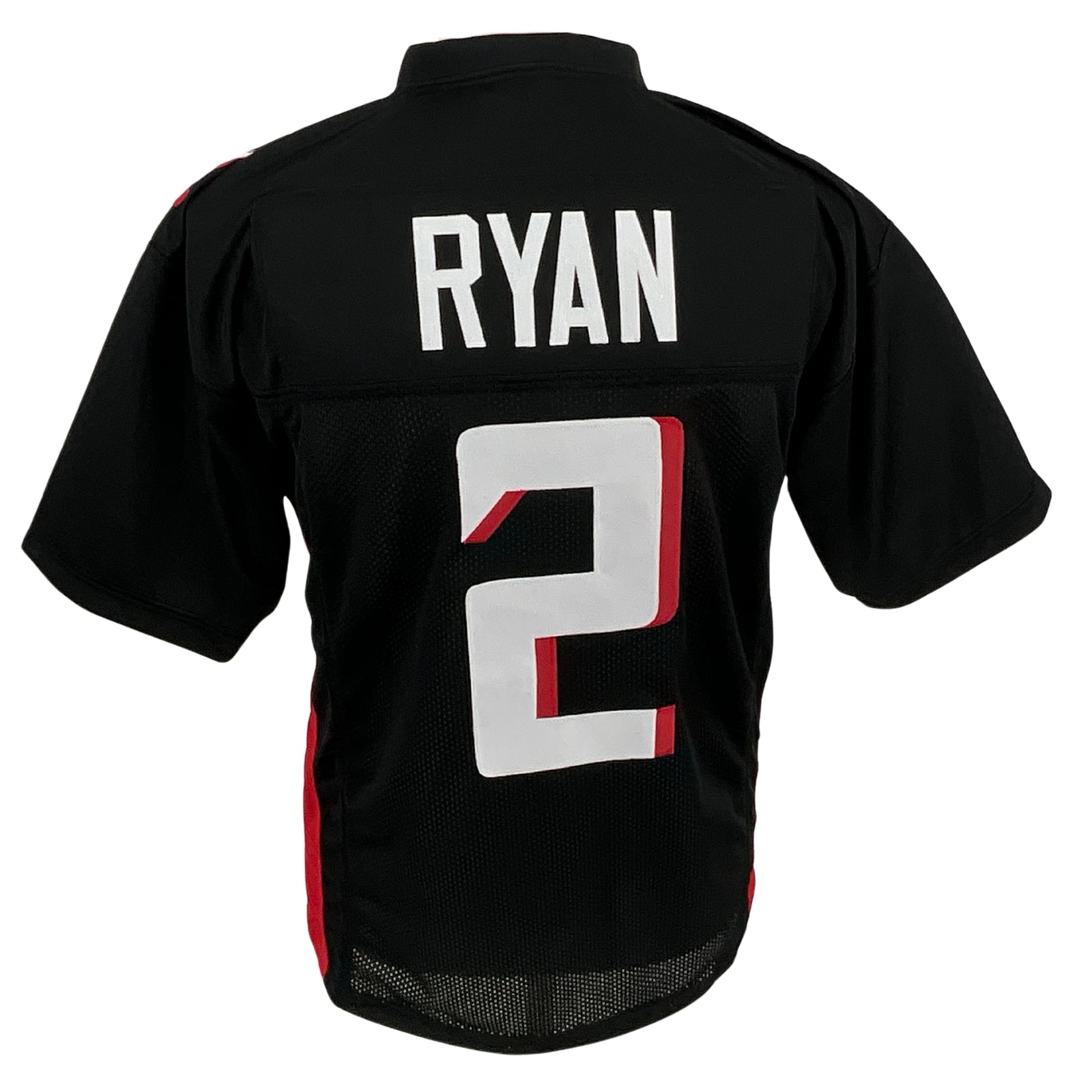 Matt Ryan Jersey Black Atlanta |  Unisex Adult Sizes S-5XL Unsigned Custom Sewn Stitched