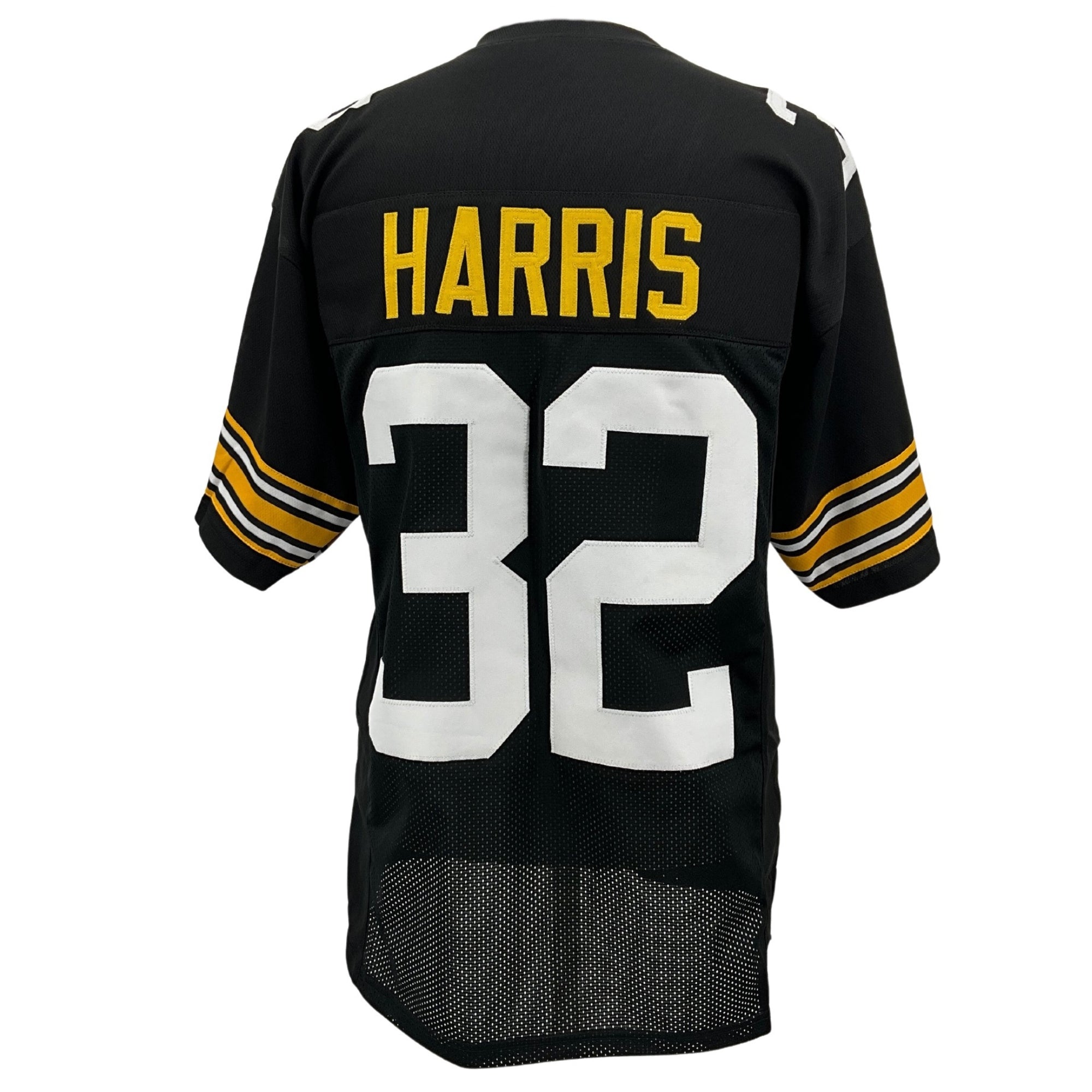 Franco Harris Jersey Old Number Black Pittsburgh | S-5XL Unsigned Custom Sewn Stitch